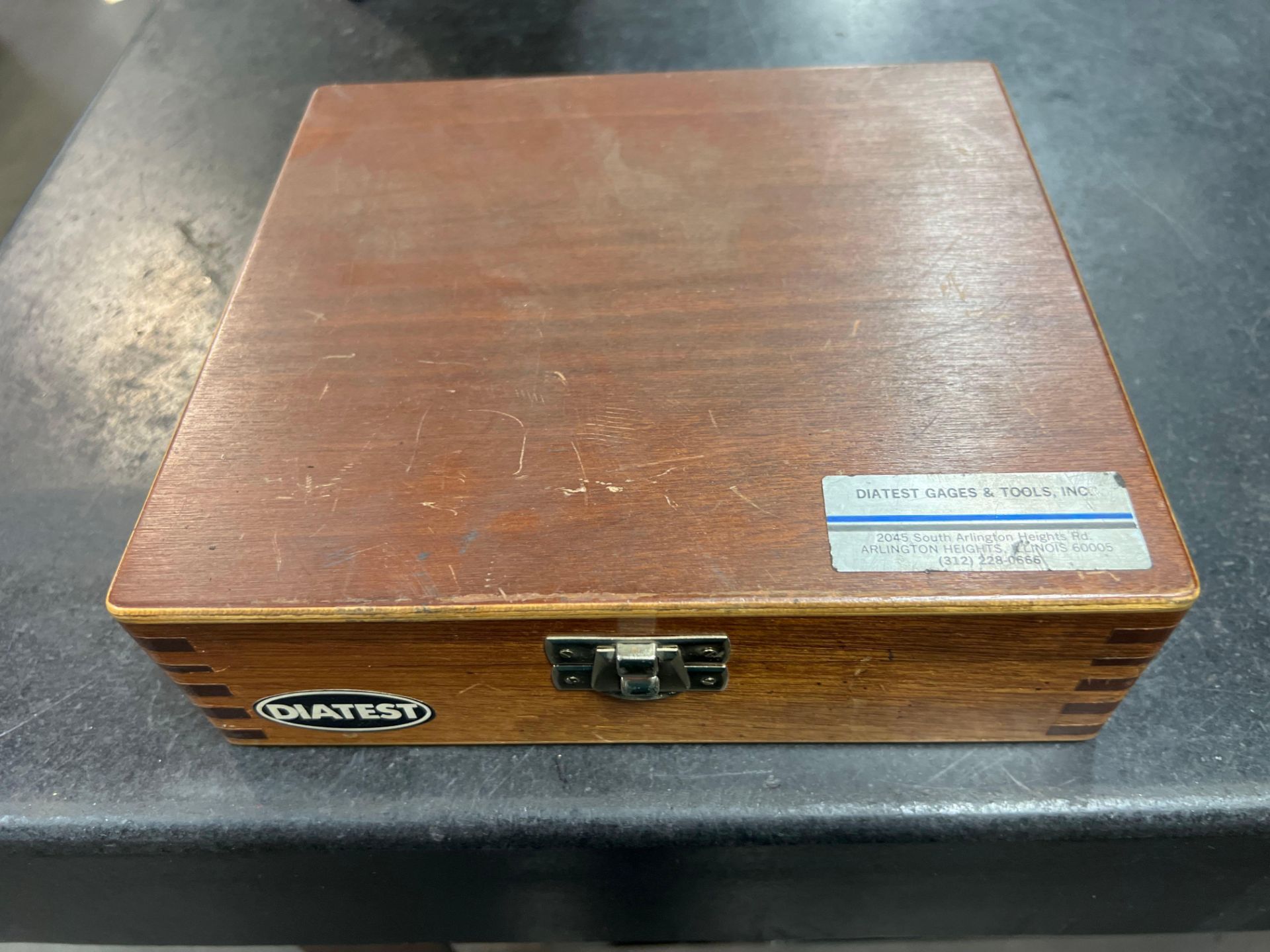 Diatest Bore Gage Rings Set, .8220 - 1.130in w/ Wood Case - Image 4 of 4