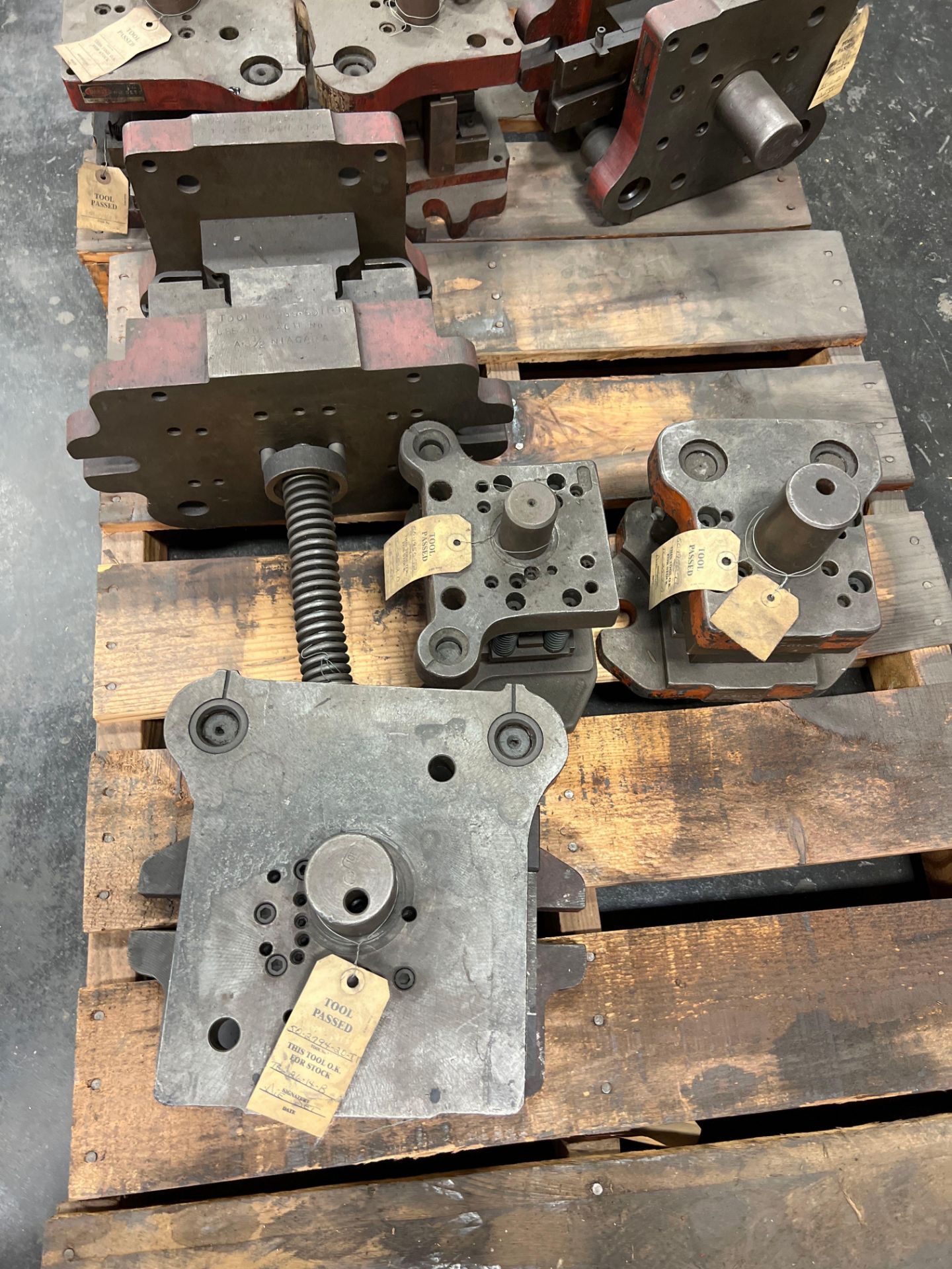 Lot of (4) Skids Used Steel Die Sets - Image 2 of 9