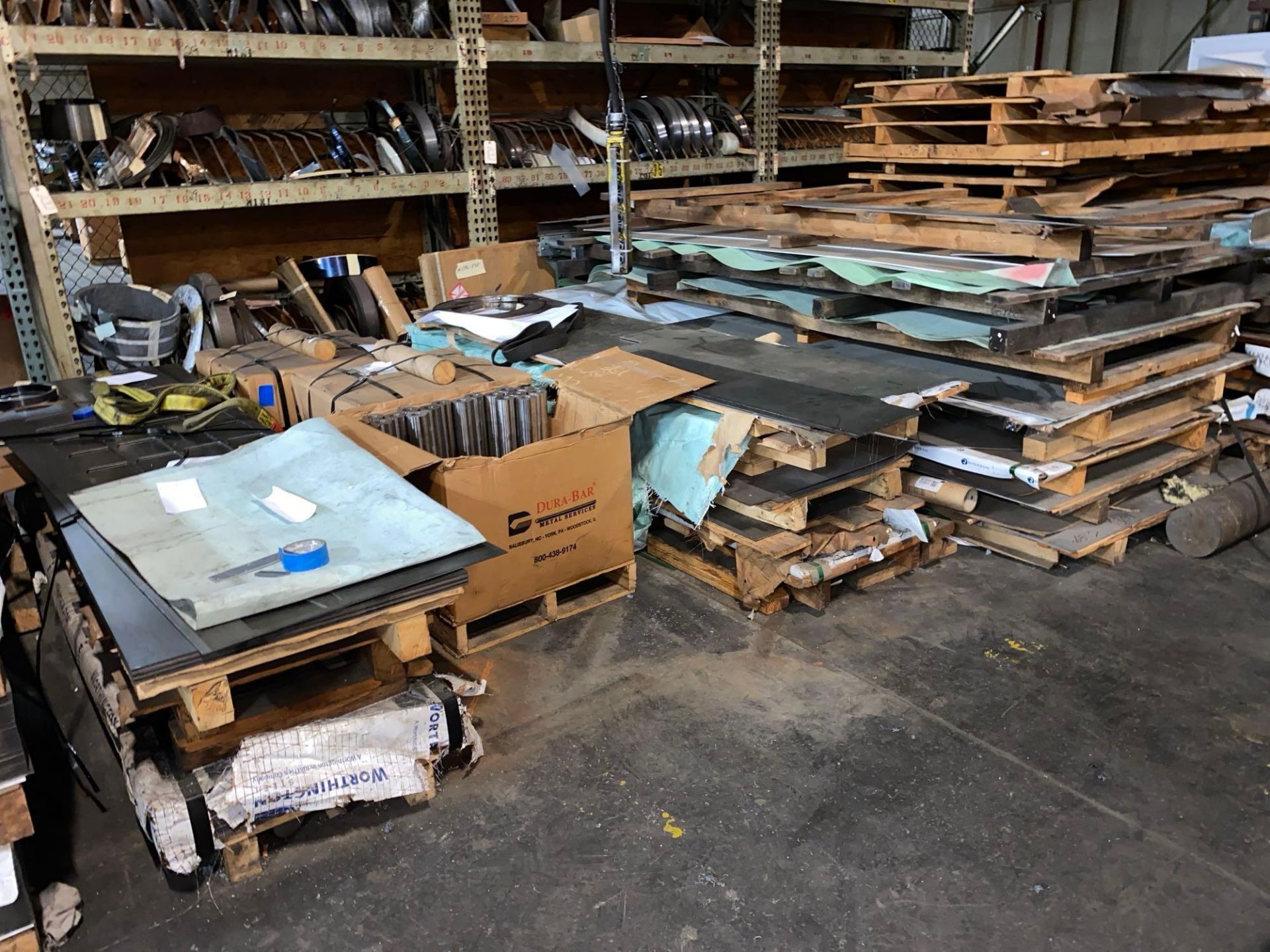 Large Lot of Misc. Steel Product, Mostly sheet