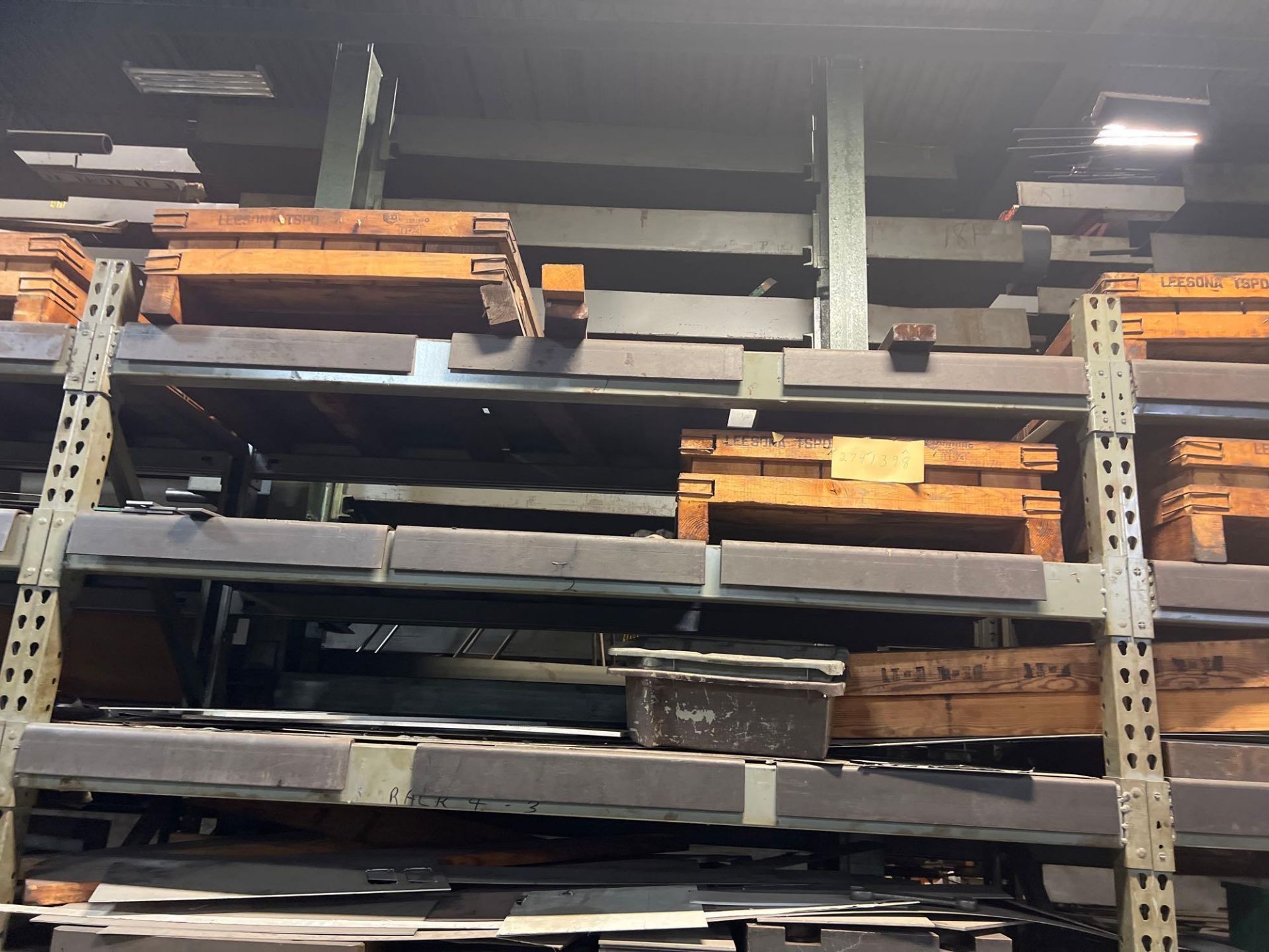 Lot of (3) Sections of Pallet Racking w/ Contents - Image 11 of 14
