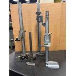 Lot of (4) Vernier Height Gages