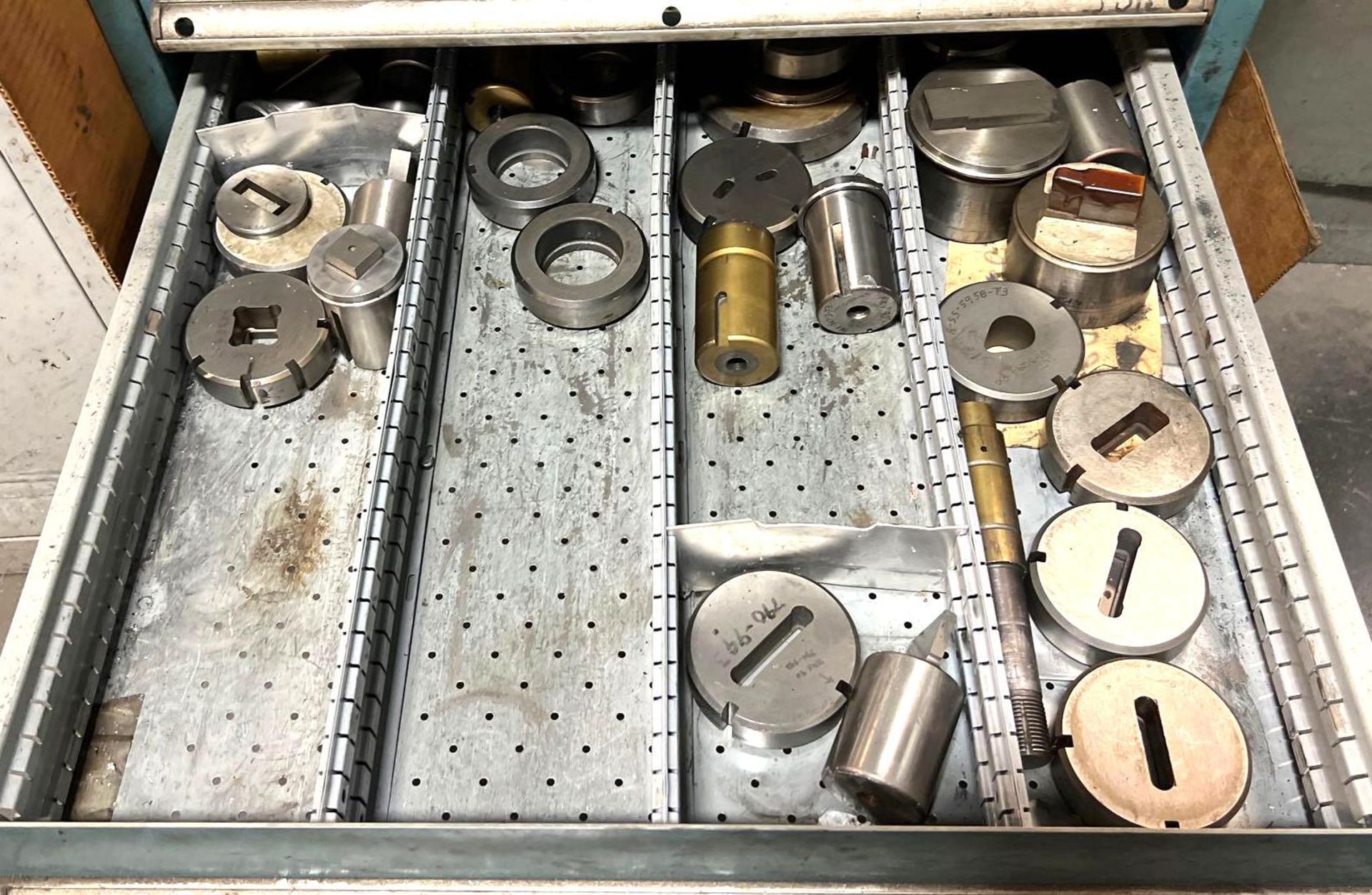 Tooling for Amada Turret Punch w/ Storage Cabinets - Image 13 of 14