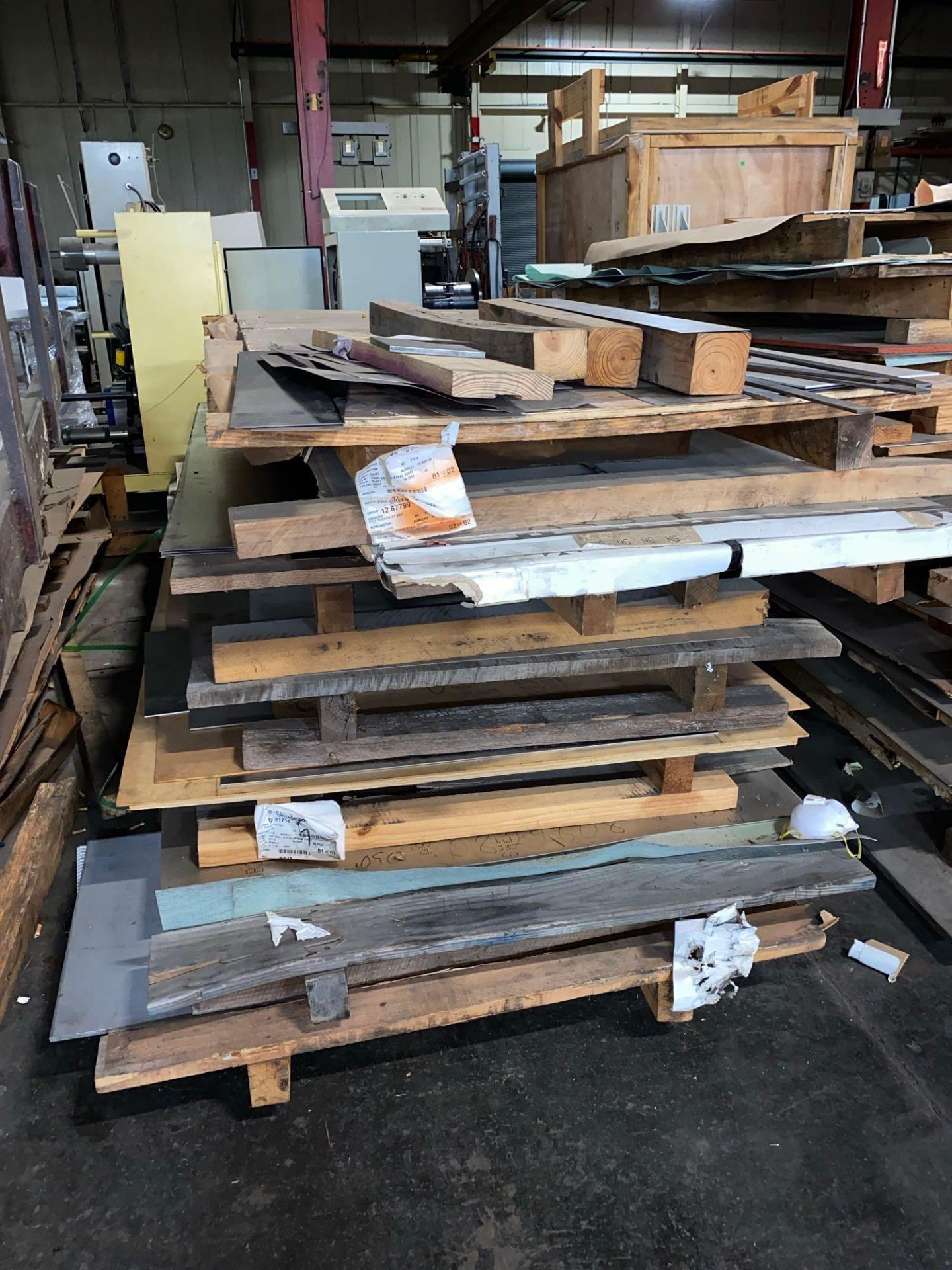 Large Lot of Misc. Steel Product, Mostly sheet - Image 2 of 8