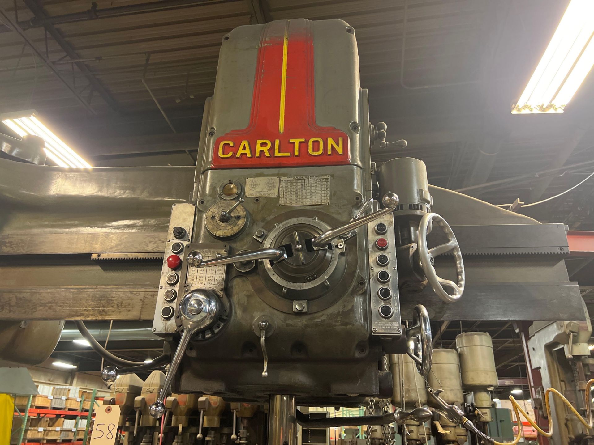 6' x 15" Carlton Radial Drilling Machine - Image 4 of 7