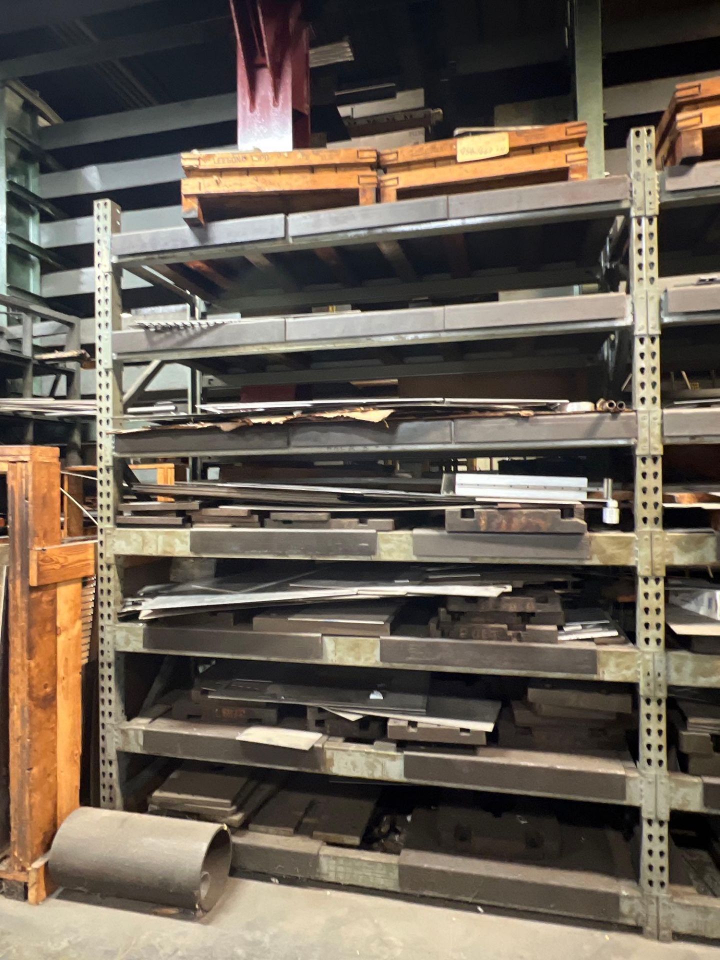 Lot of (3) Sections of Pallet Racking w/ Contents - Image 2 of 14