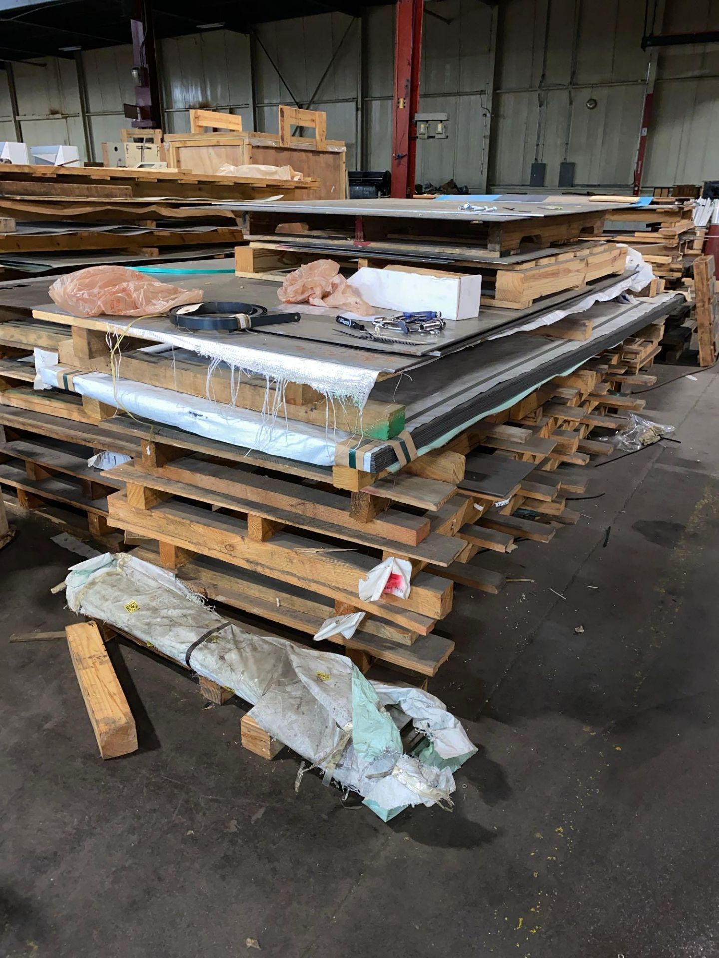 Large Lot of Misc. Steel Product, Mostly sheet - Image 7 of 8