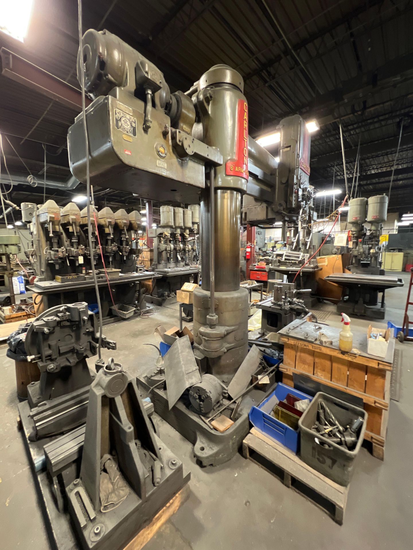 6' x 15" Carlton Radial Drilling Machine - Image 6 of 7