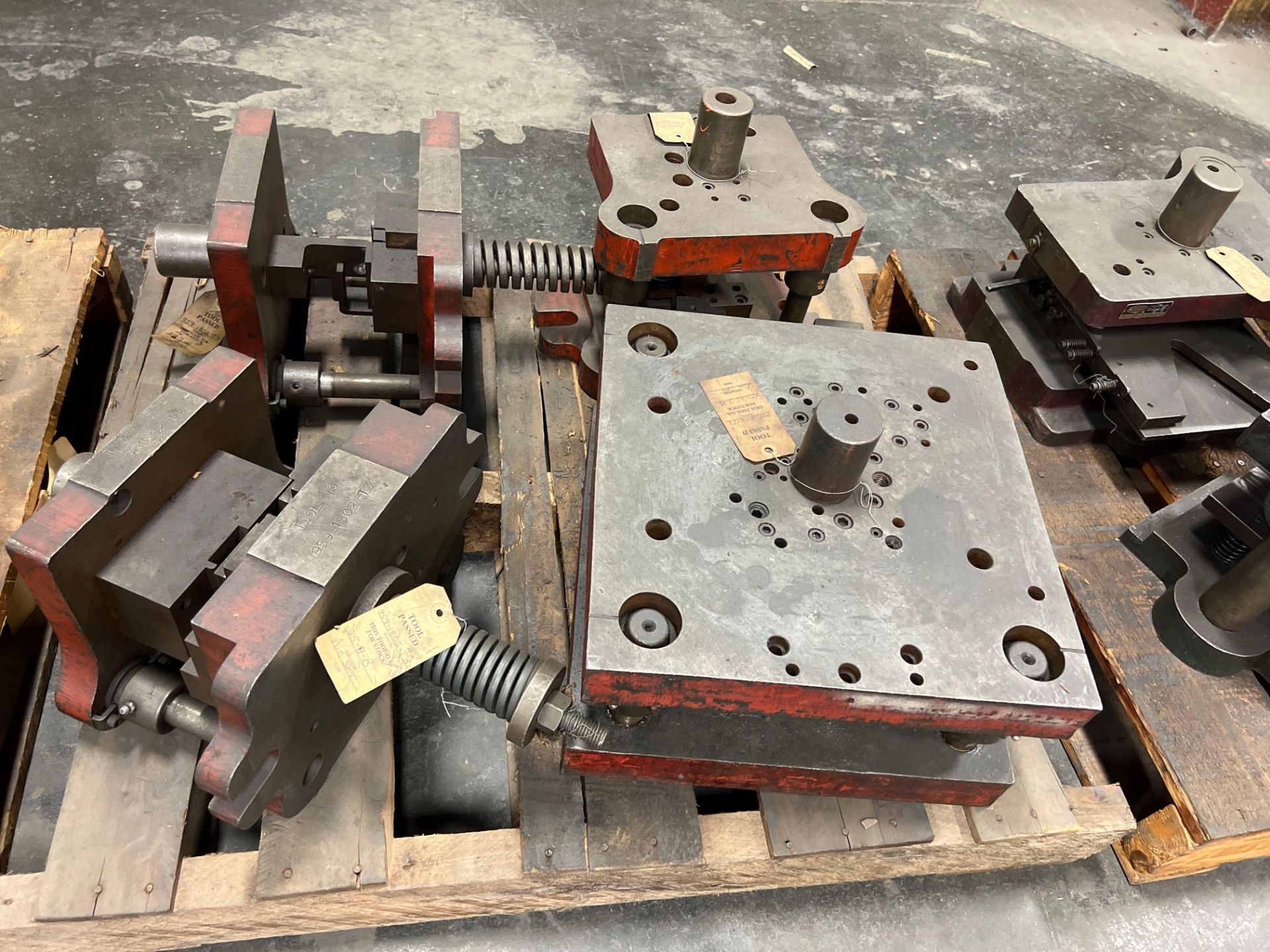 Lot of (4) Skids Used Steel Die Sets - Image 6 of 9