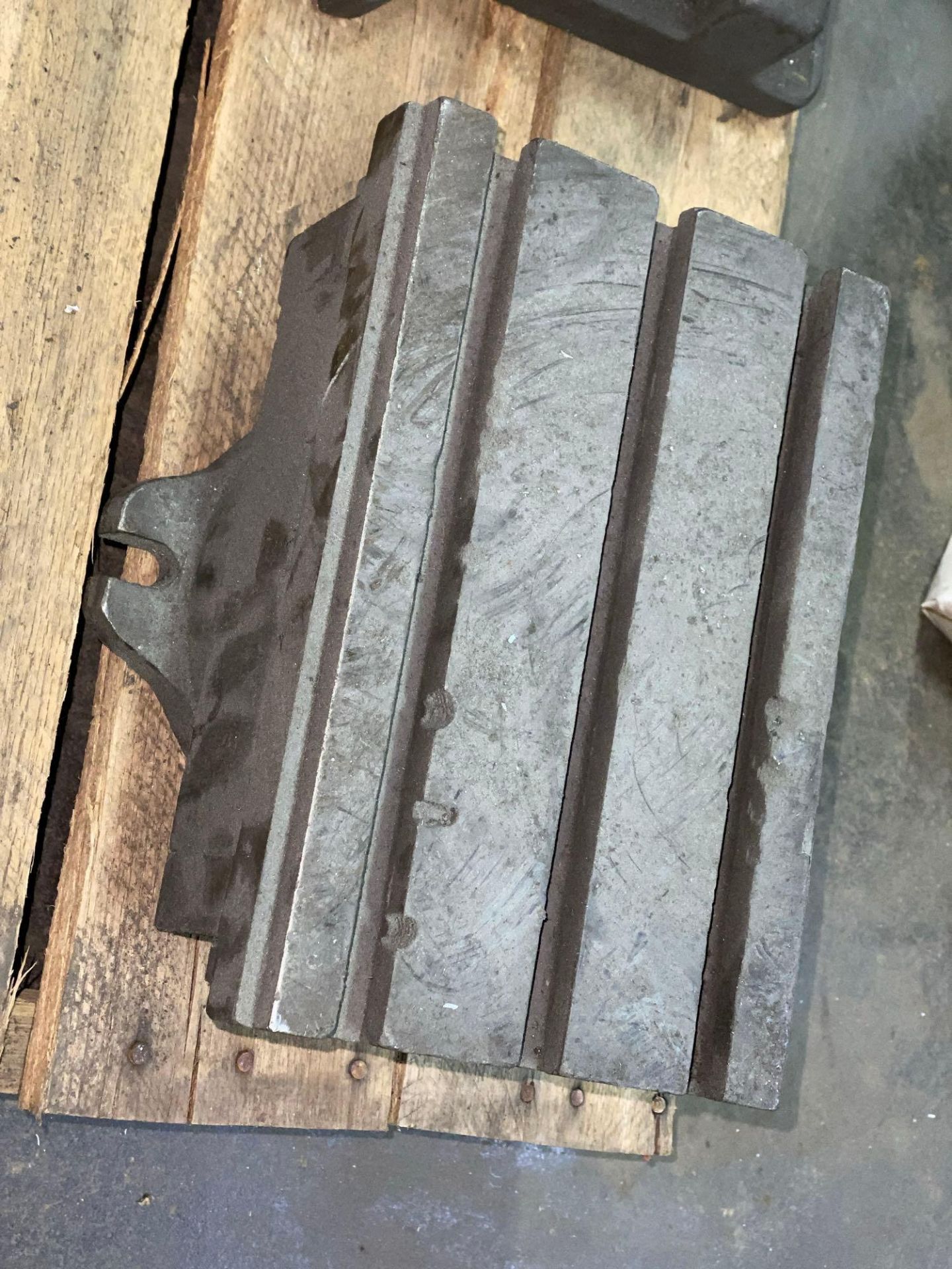 Lot of (3) Cast Iron Tilting & Layout T-Slotted Plates - Image 2 of 9
