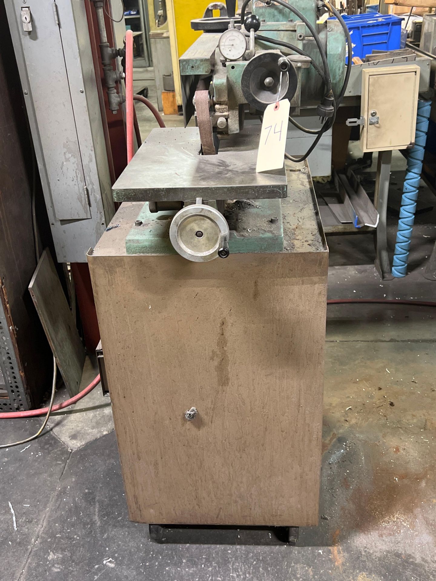 KAR-RY 1" Precision Belt Sander / Grinder w/ Cabinet - Image 2 of 5