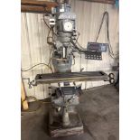 9" x 42" Alliant Vertical Mill, 3 HP