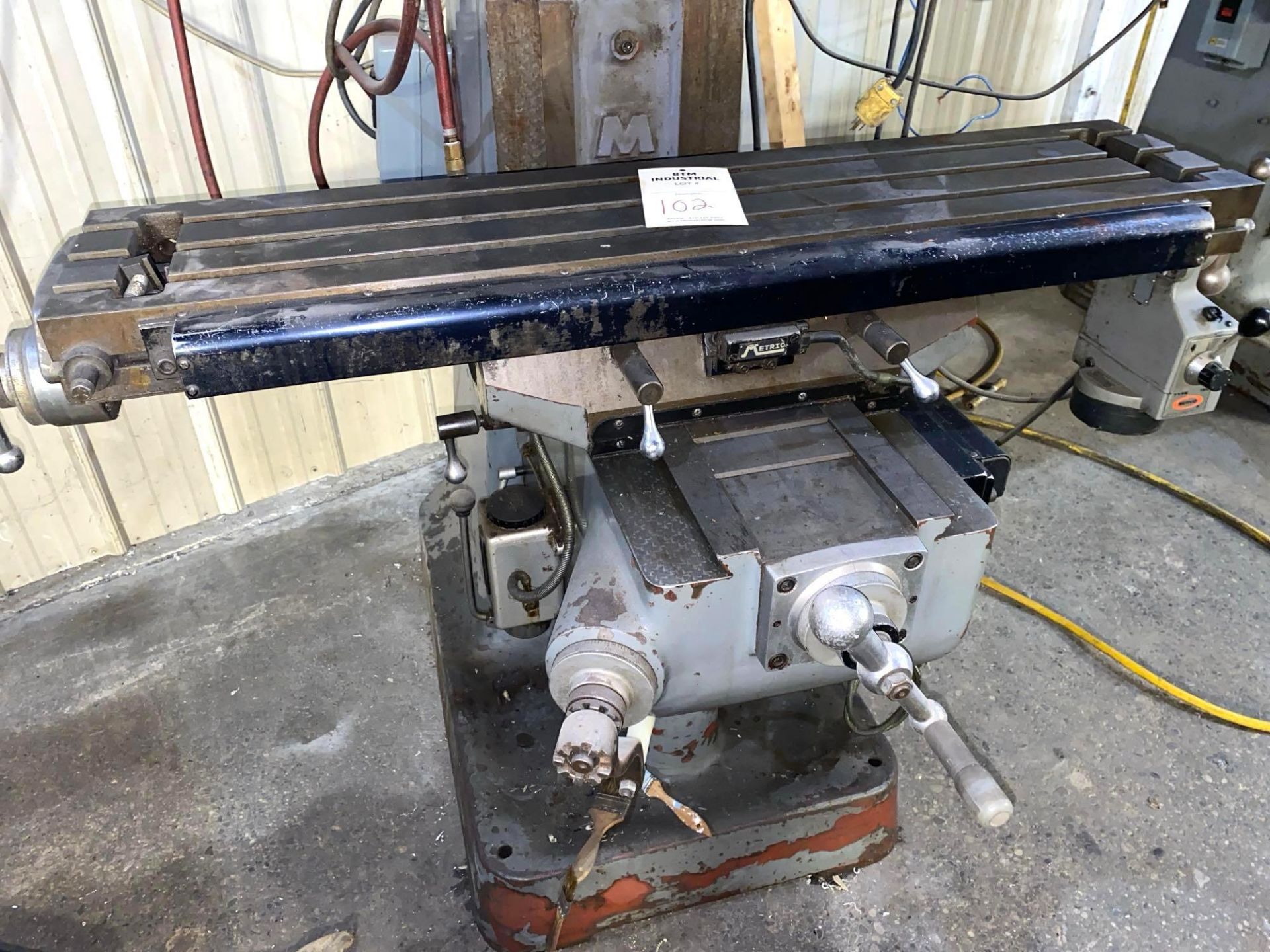 9" x 42" Alliant Vertical Mill - Image 9 of 10