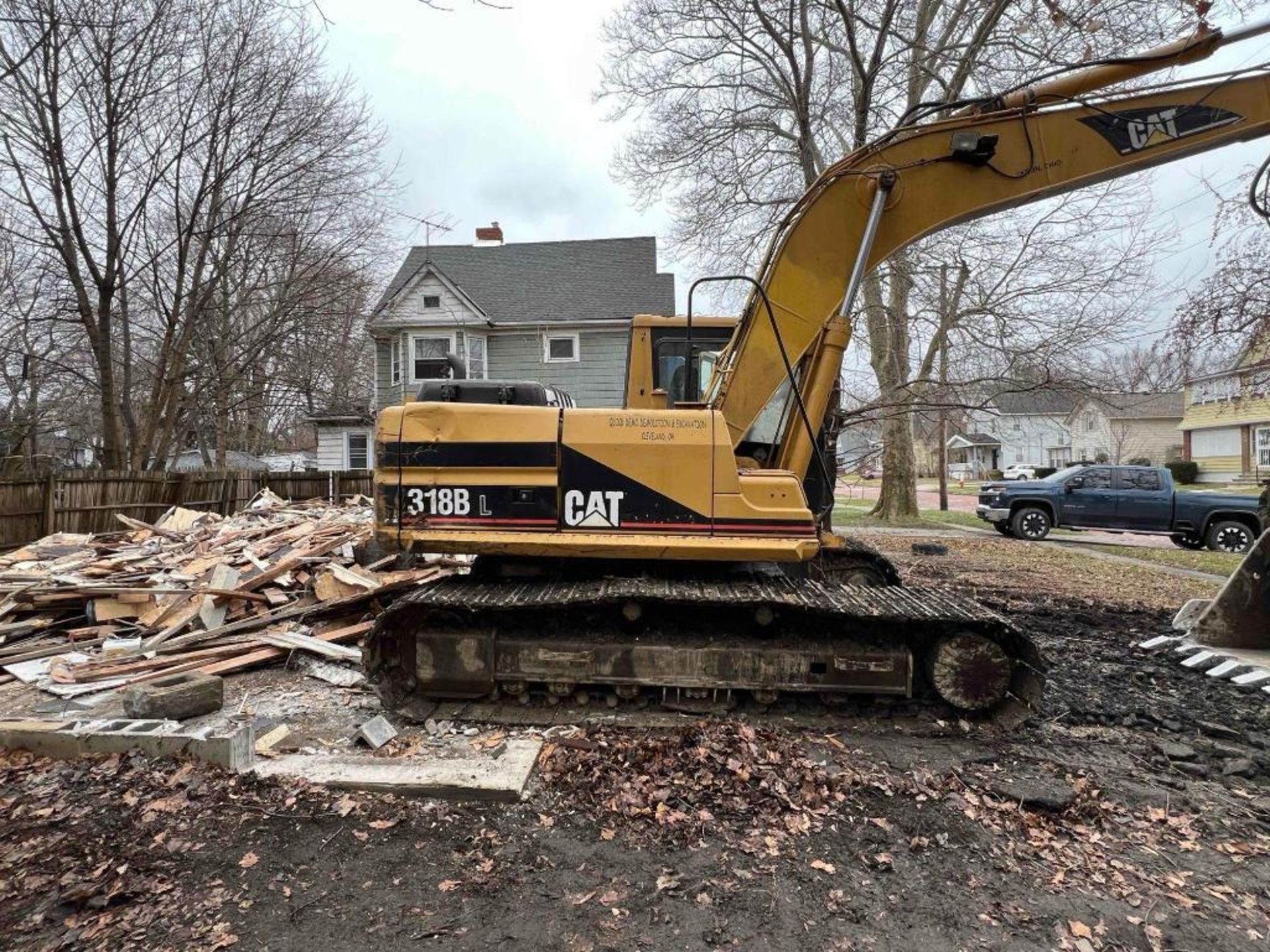 Cat 318B Excavator - Image 3 of 35