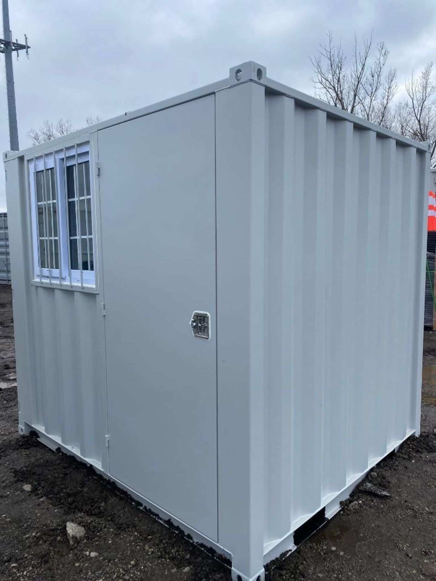 New Chery Industrial Co 8ft deep x 7ft high x 6.5ft wide Steel Mobile Container/Office - Image 3 of 5