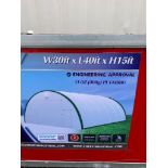 New Chery Industrial 30ft x 40ft x 15ft Outdoor Storage Shelter Model 304015R