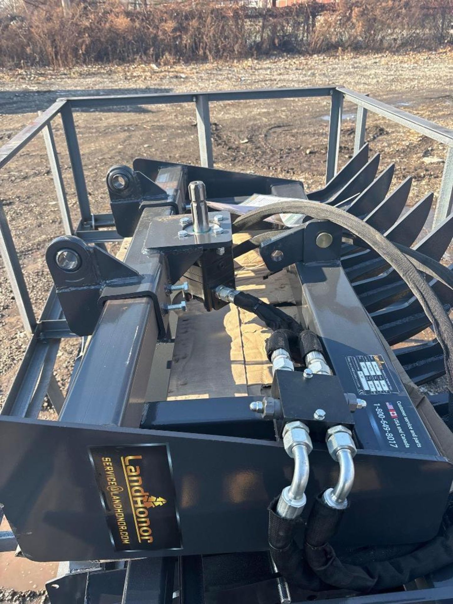 NEW LandHonor Skid Steer 3 Point PTO Hitch Adapter Hydraulic SkIdloader Attachment - Image 3 of 4