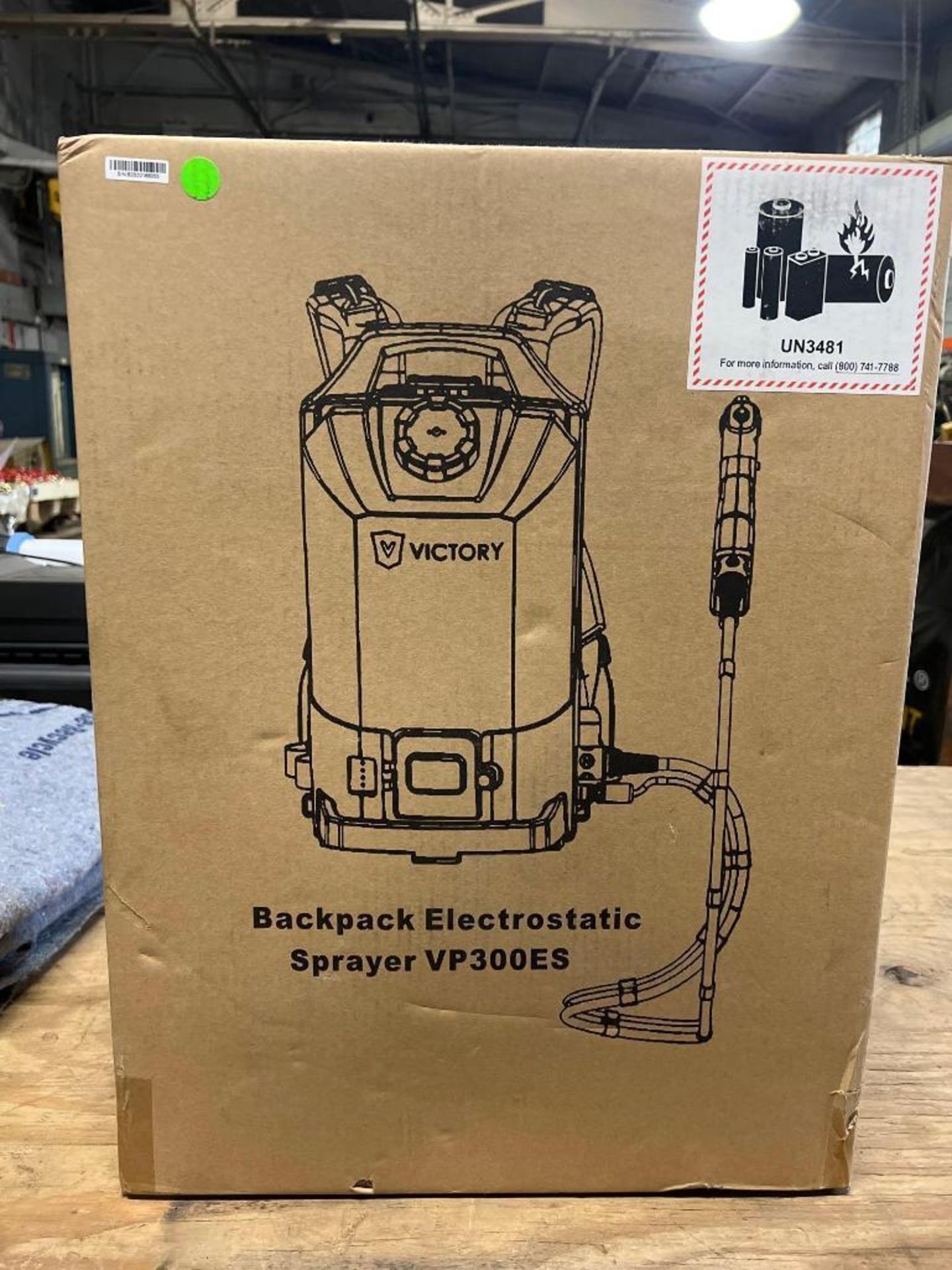 Backpack Electrostatic Sprayer