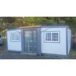 20' x 20' portable home/office with windows