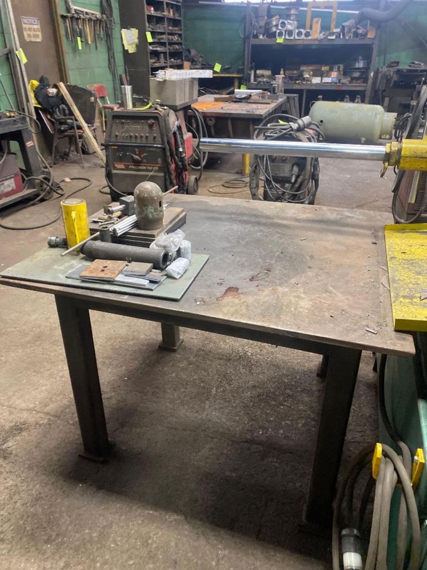 45in x 41in x 5/8in Steel Welding Table w/ Contents - Image 3 of 3