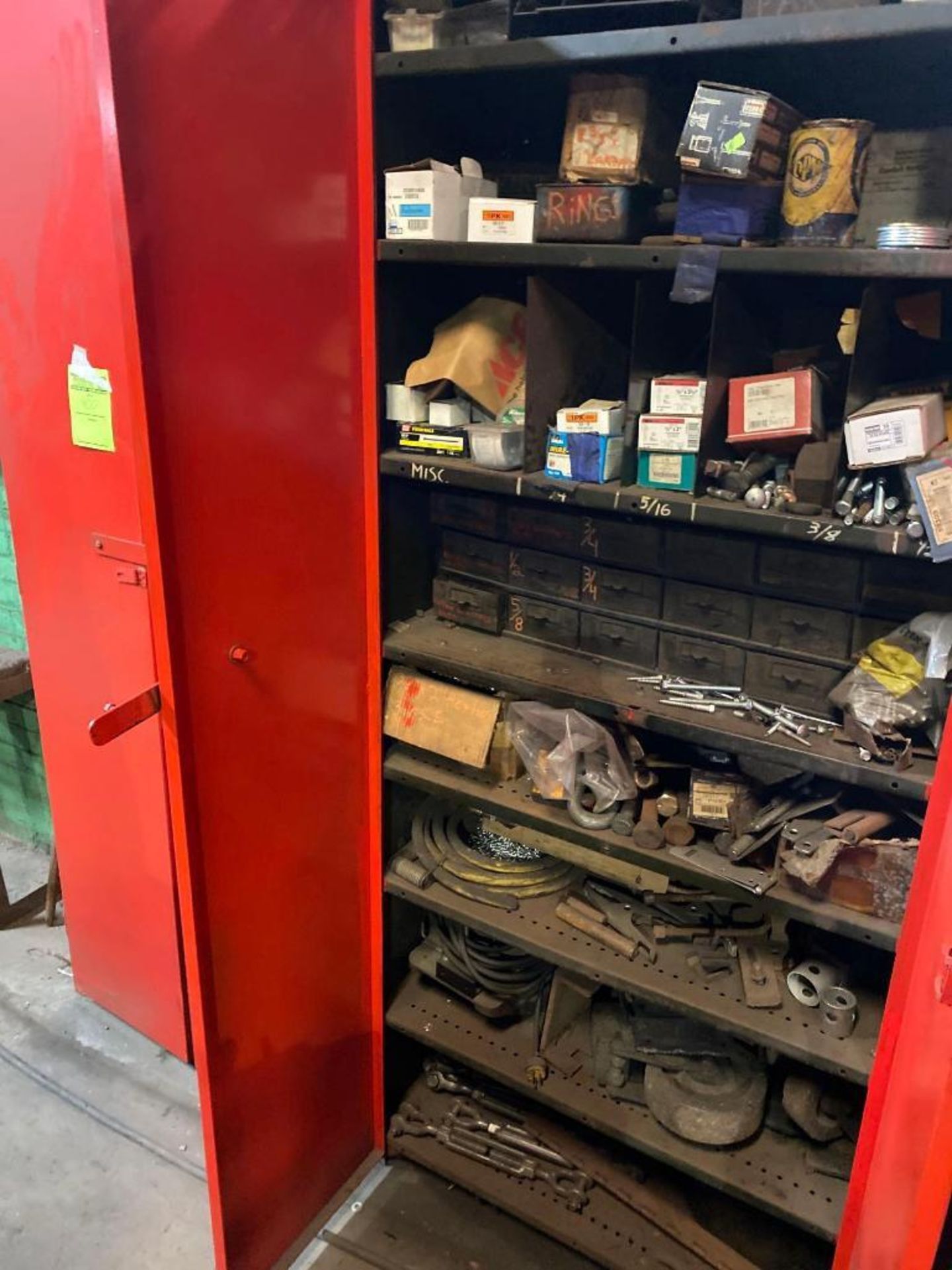 Steel Shop Cabinet w/ All Contents