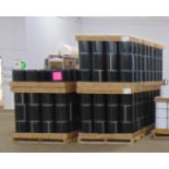 (5) Pallets of Black 5-Gallon Steel Pails (located off-site, please read description)