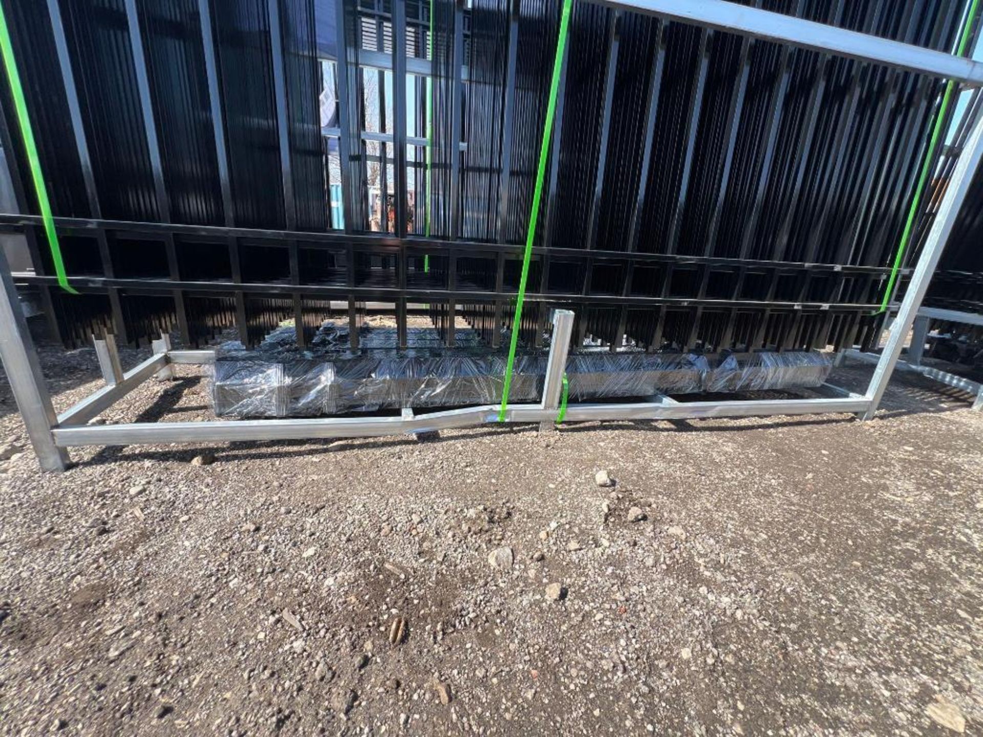 Galvanized Steel Fence - Image 3 of 4