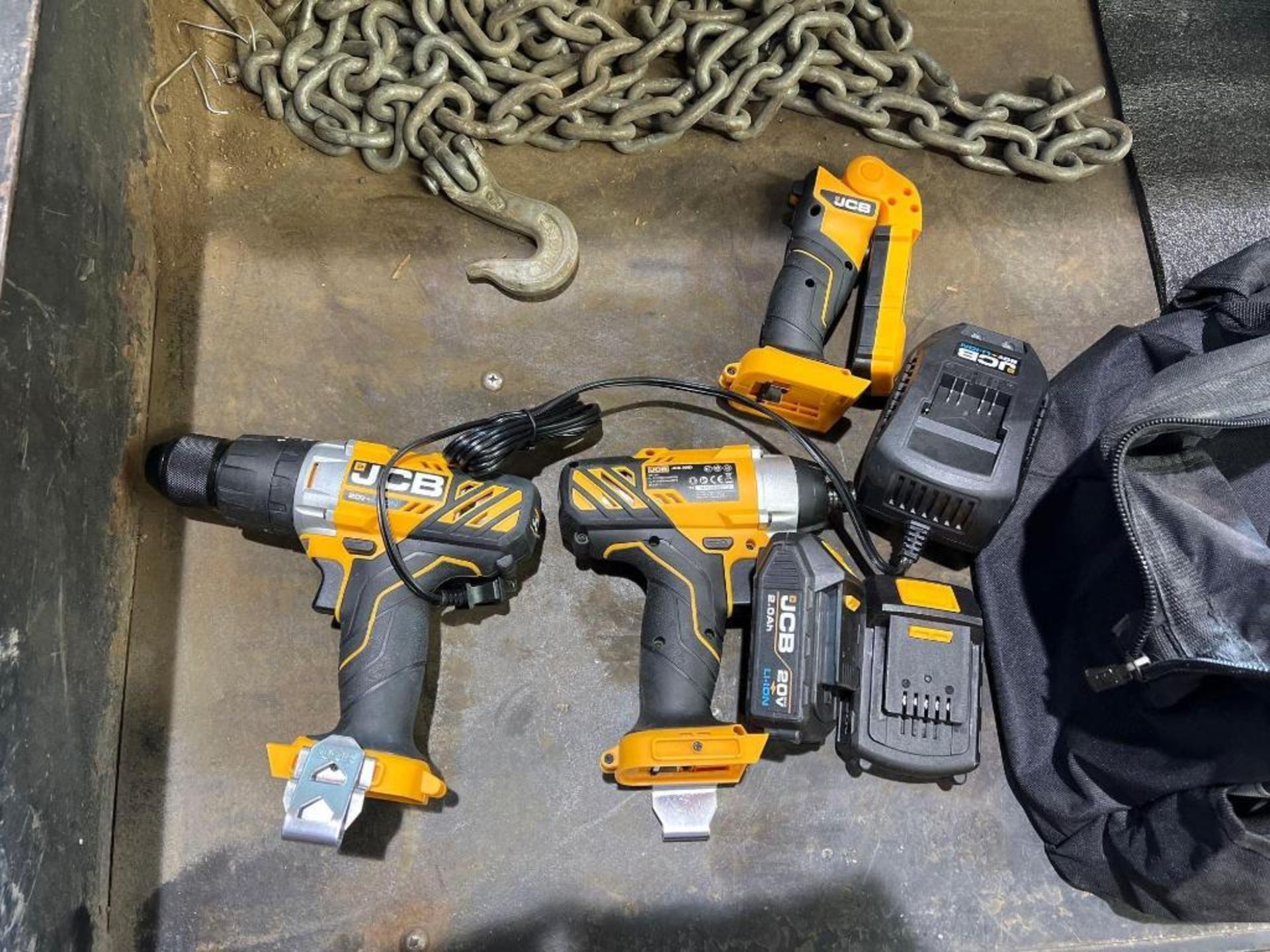 JCB Battery-Powered Tool Set