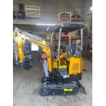 New MIVA Co Gas Powered Mini Excavator Model VA15