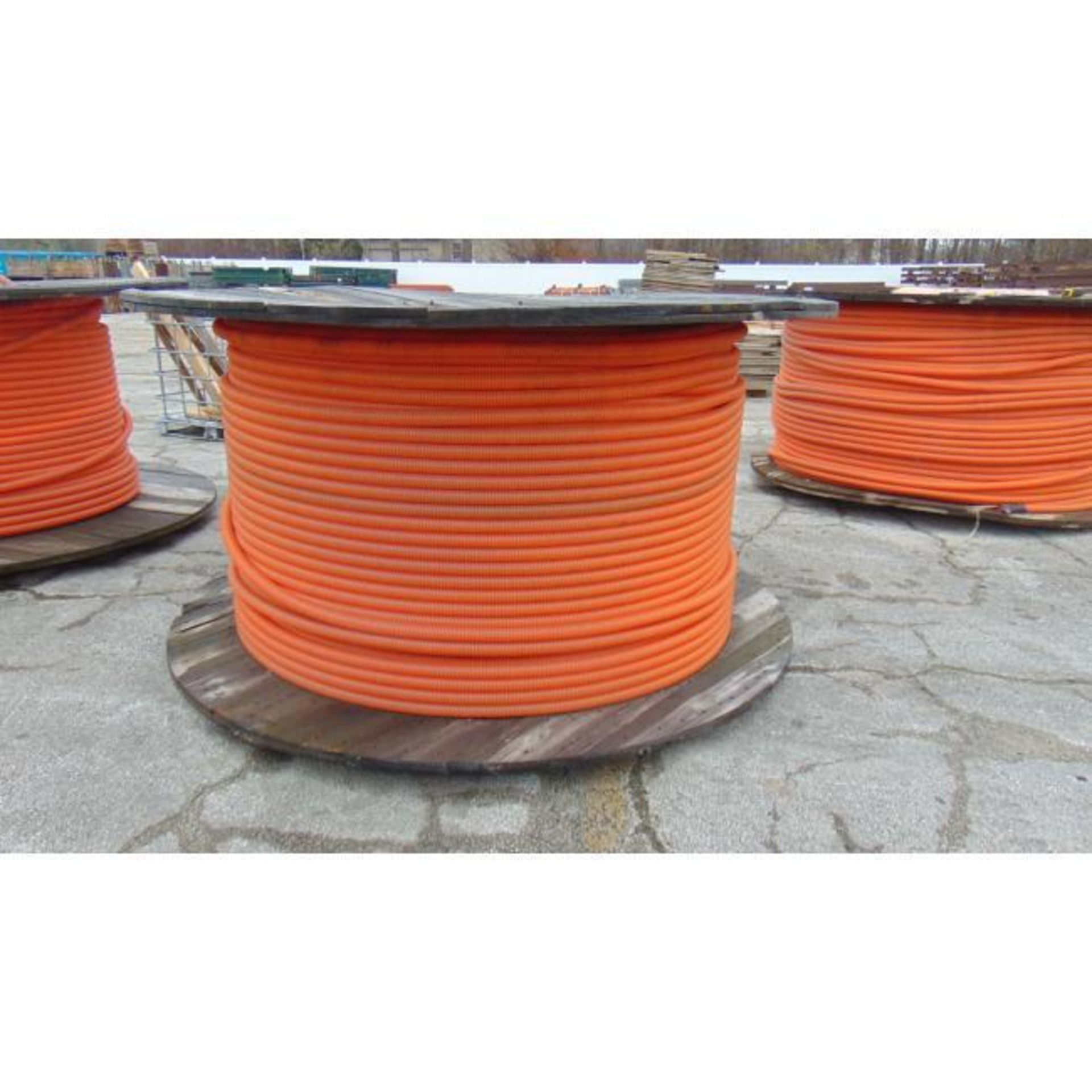 Spool of Flexible Corrugated Pipe Roll (located off-site, please read description)