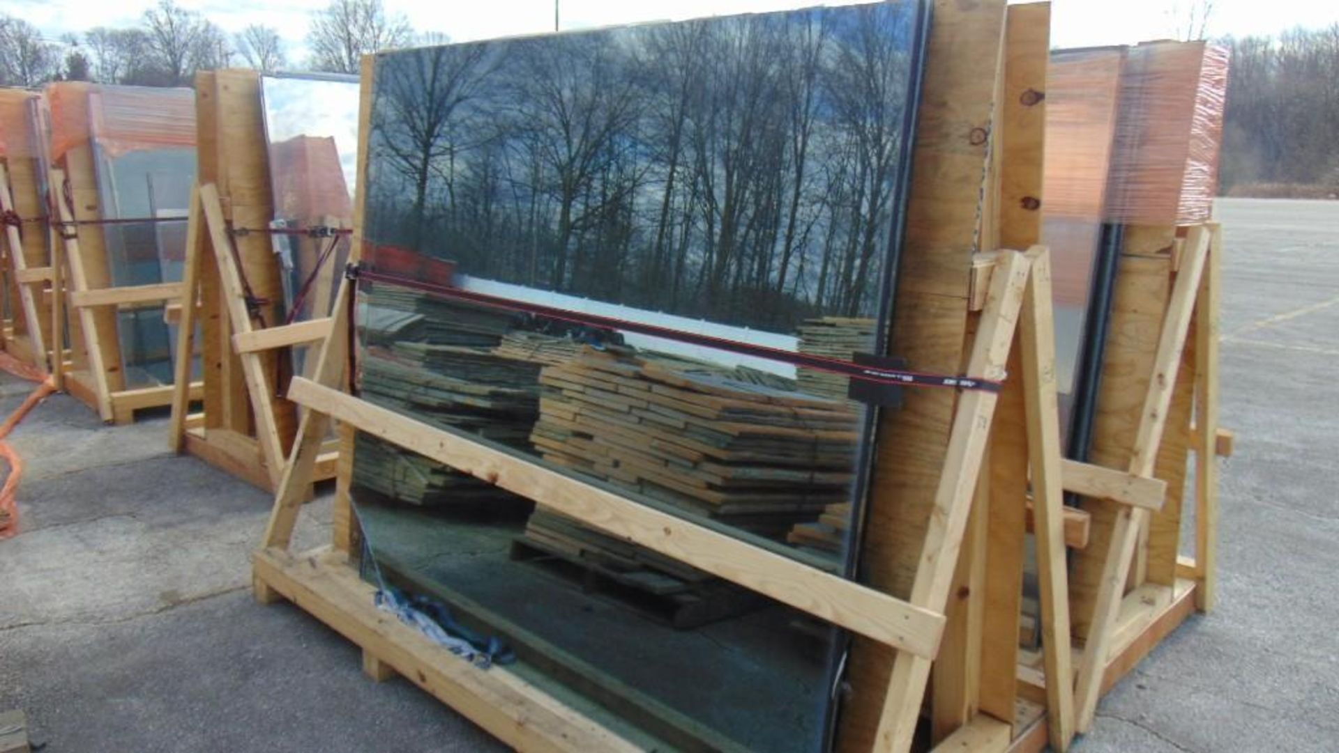 Annealed Glass - (1) Crate of 11 pieces (located off-site, please read description)