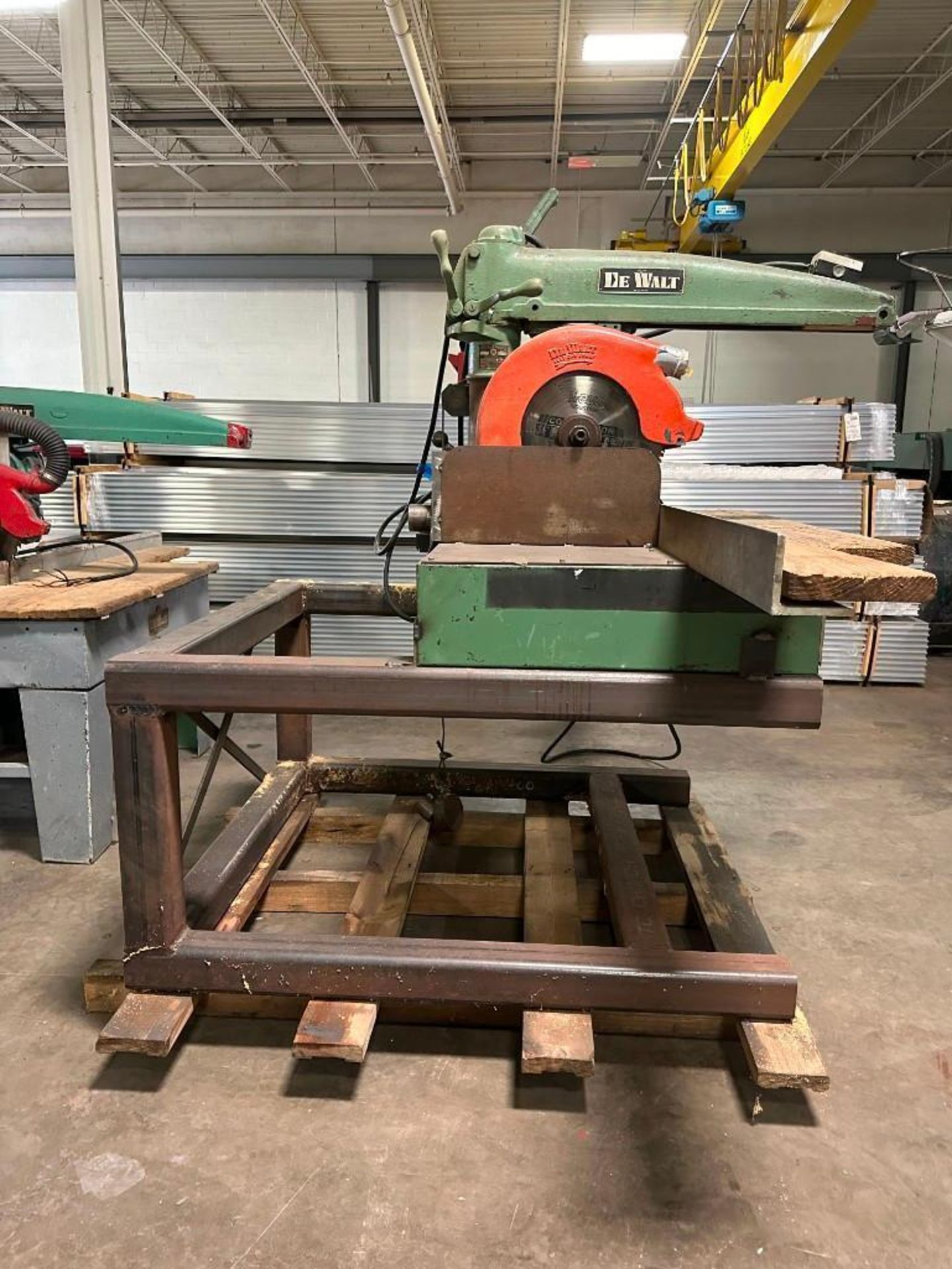 DeWALT GE Radial Arm Saw (located off-site, please read description)