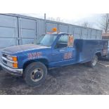1991 Chevy C3500 Gas Dually Utility Truck