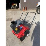 (2) Gas Powered Snow Blowers