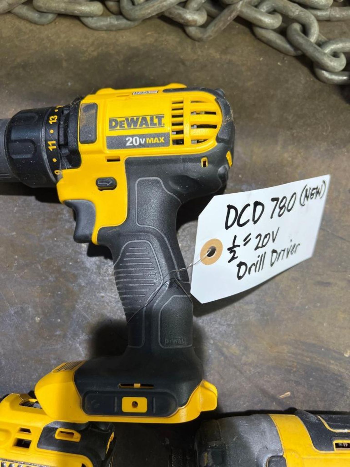 (3) 20v Cordless Dewalt Impact Drivers - Image 2 of 4