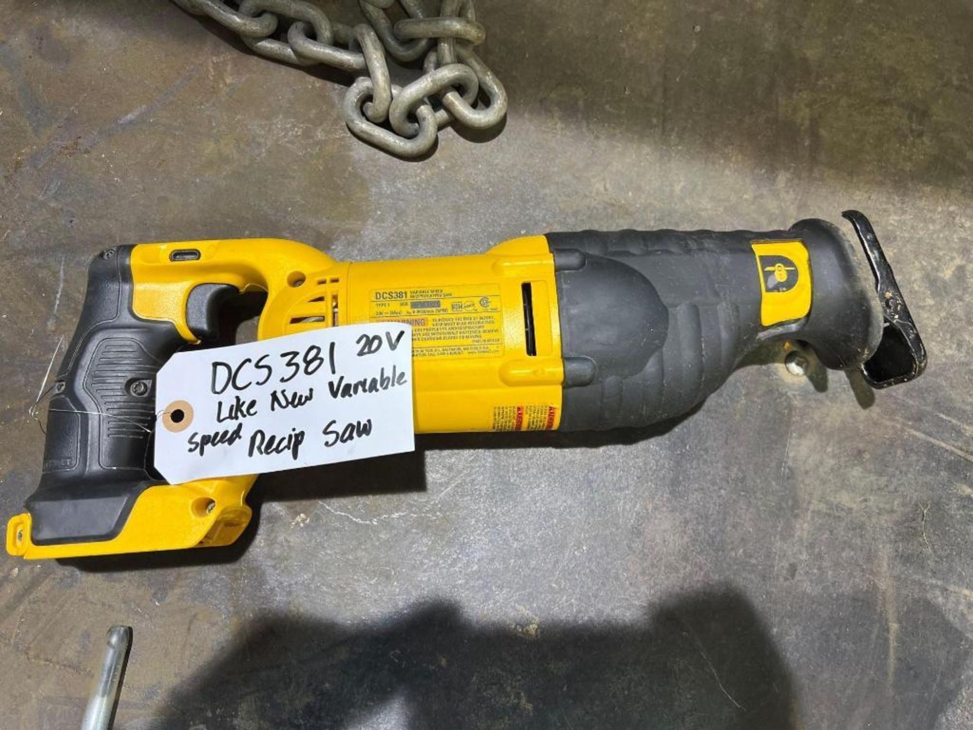 Dewalt Recip. Saw