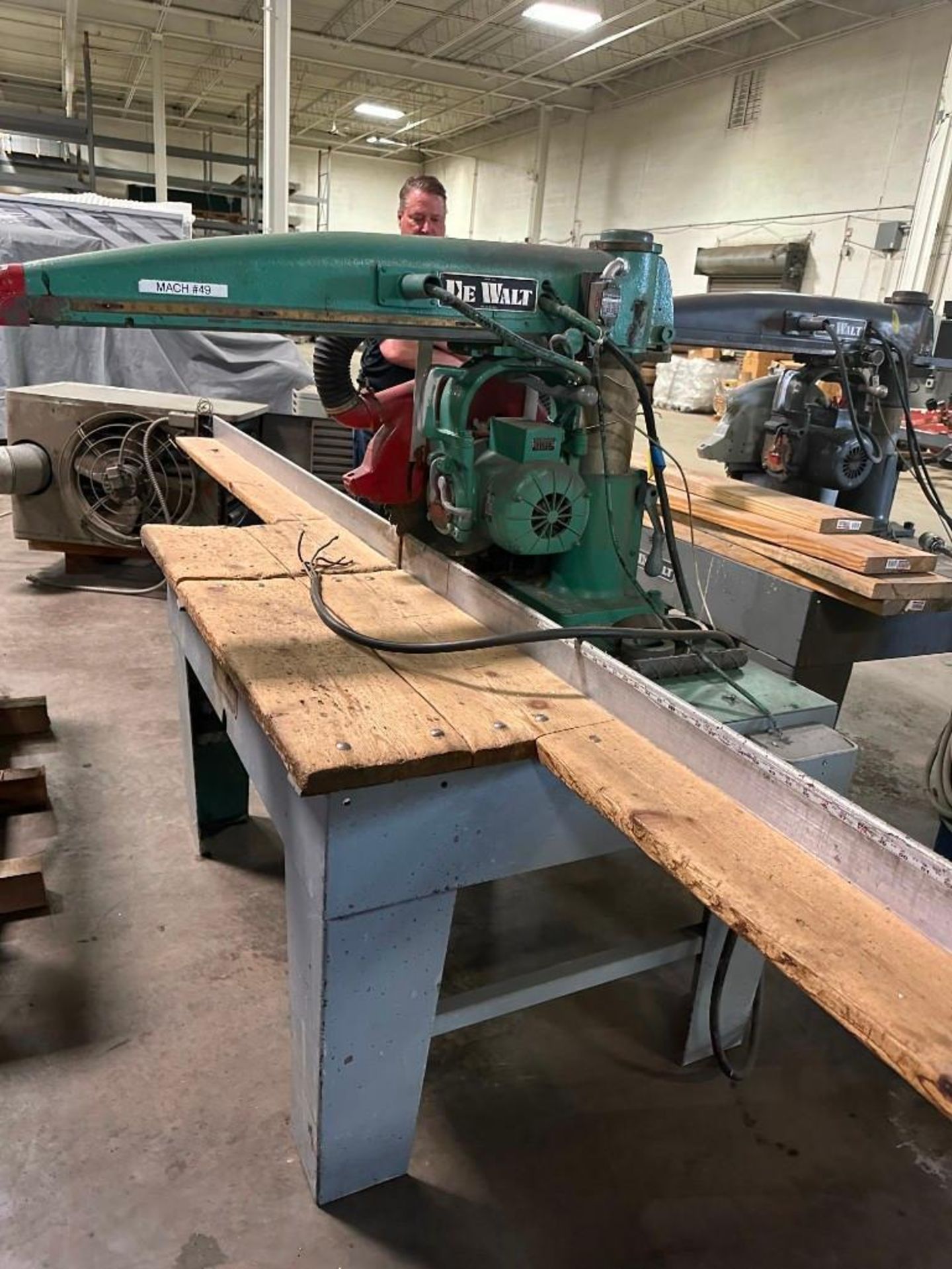 DeWALT GE Radial Arm Saw (located off-site, please read description)