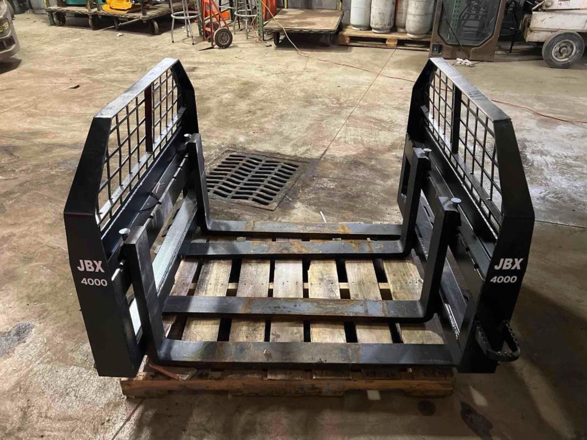 NEW JBX 400 Standard Skid Steer 48" Forks - Image 2 of 4