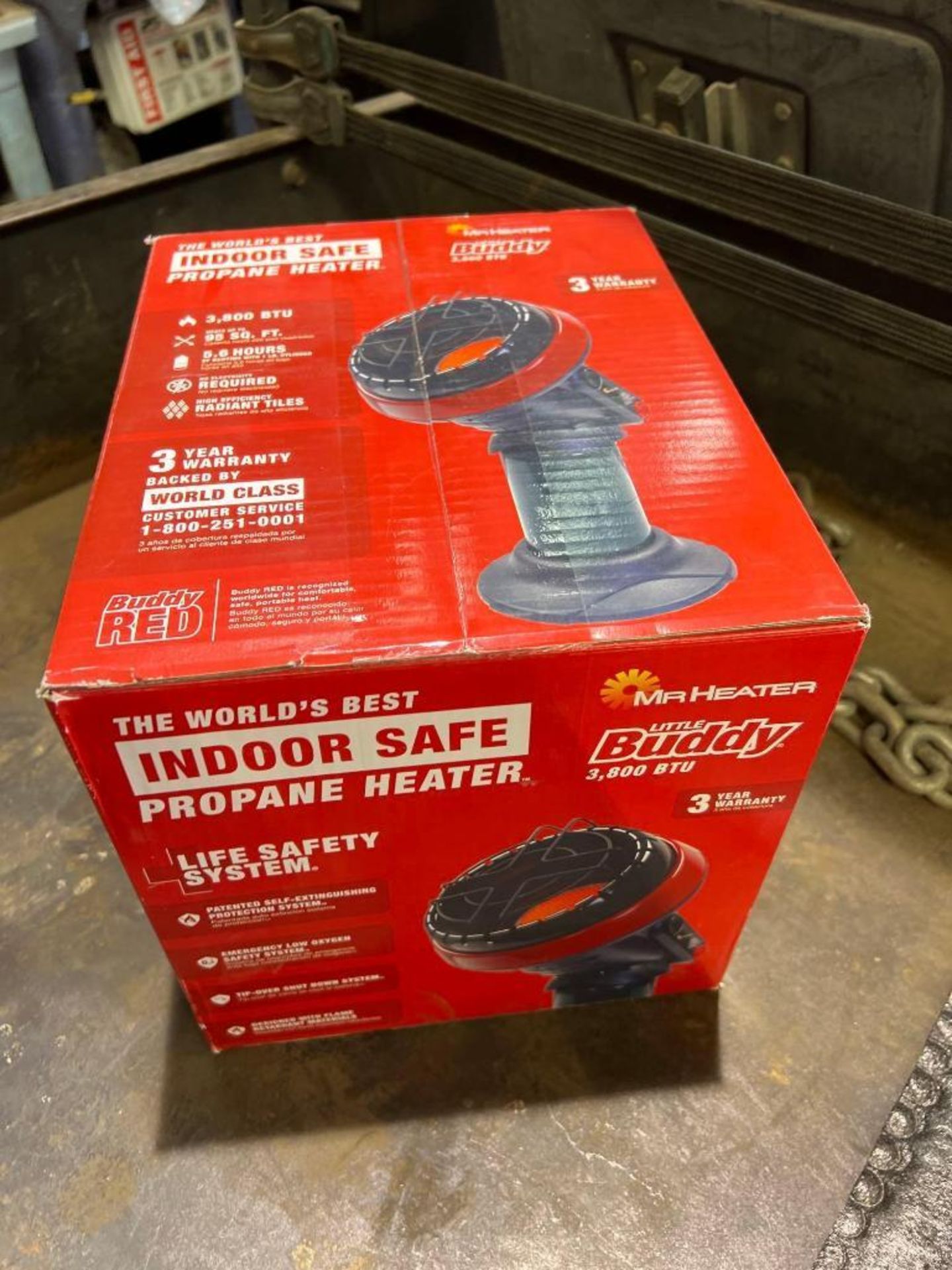Buddy Red Indoor Safe Propane Heater - Image 2 of 3