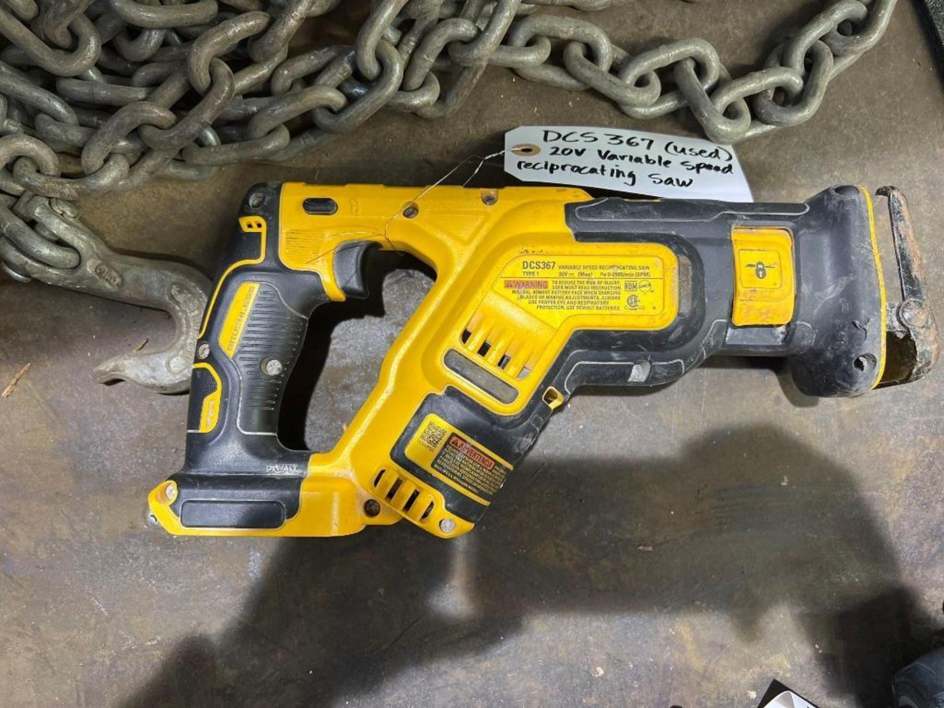 (2) Dewalt 20v reciprocating saw