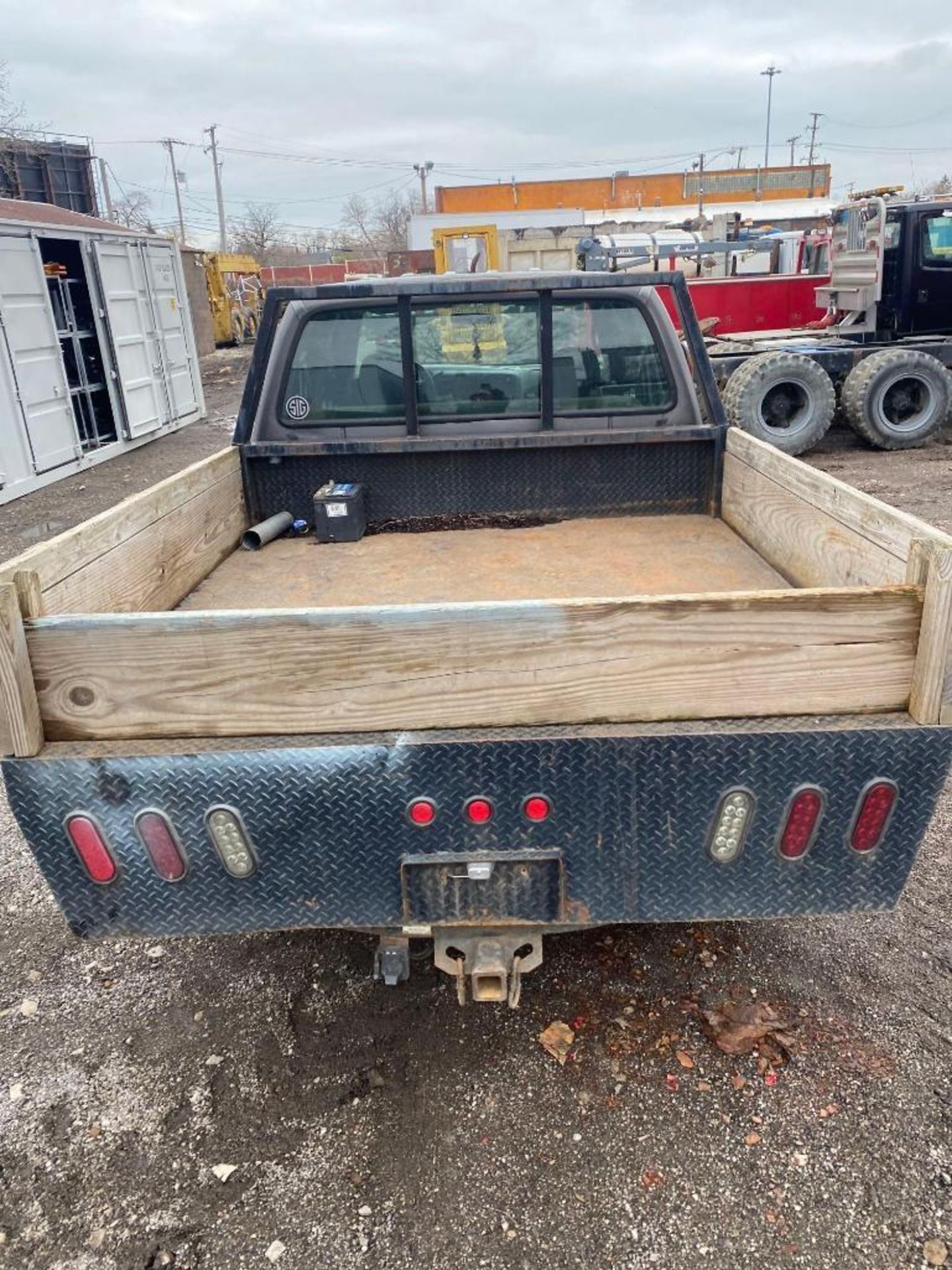 2002 Ford F-250 4x4 Flat Bed Truck - Image 6 of 10