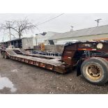 Rogers Trailer Co “Croucher” 40ft Lowboy Hydraulic Equipment Trailer