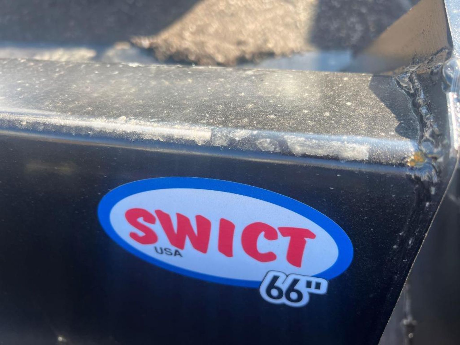 NEW Swict Skid Steer Bucket 66" - Image 2 of 2