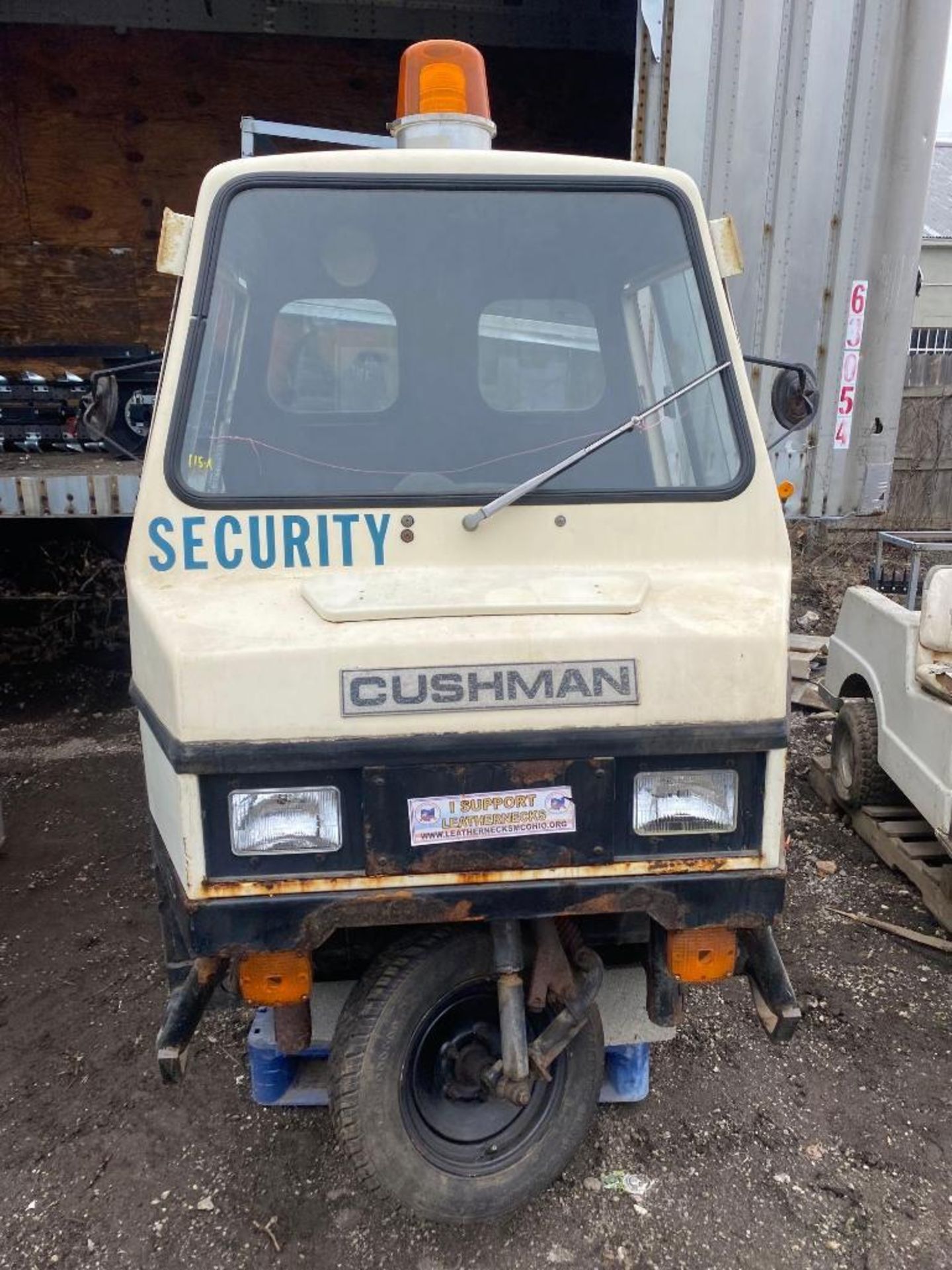 Cushman Gas Powered 3 Wheel Security Cart - Image 2 of 5