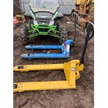 (2) Working Pallet Jacks