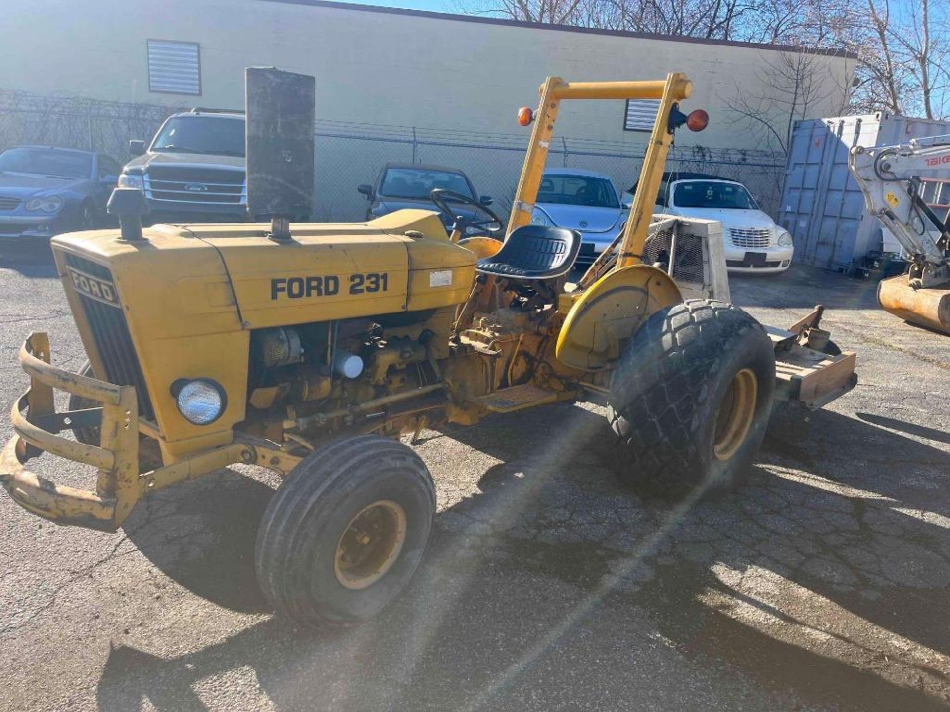 Ford 231 Diesel Tractor w/ 90in Woods Finish Mower (located off-site, please read description) - Image 6 of 12