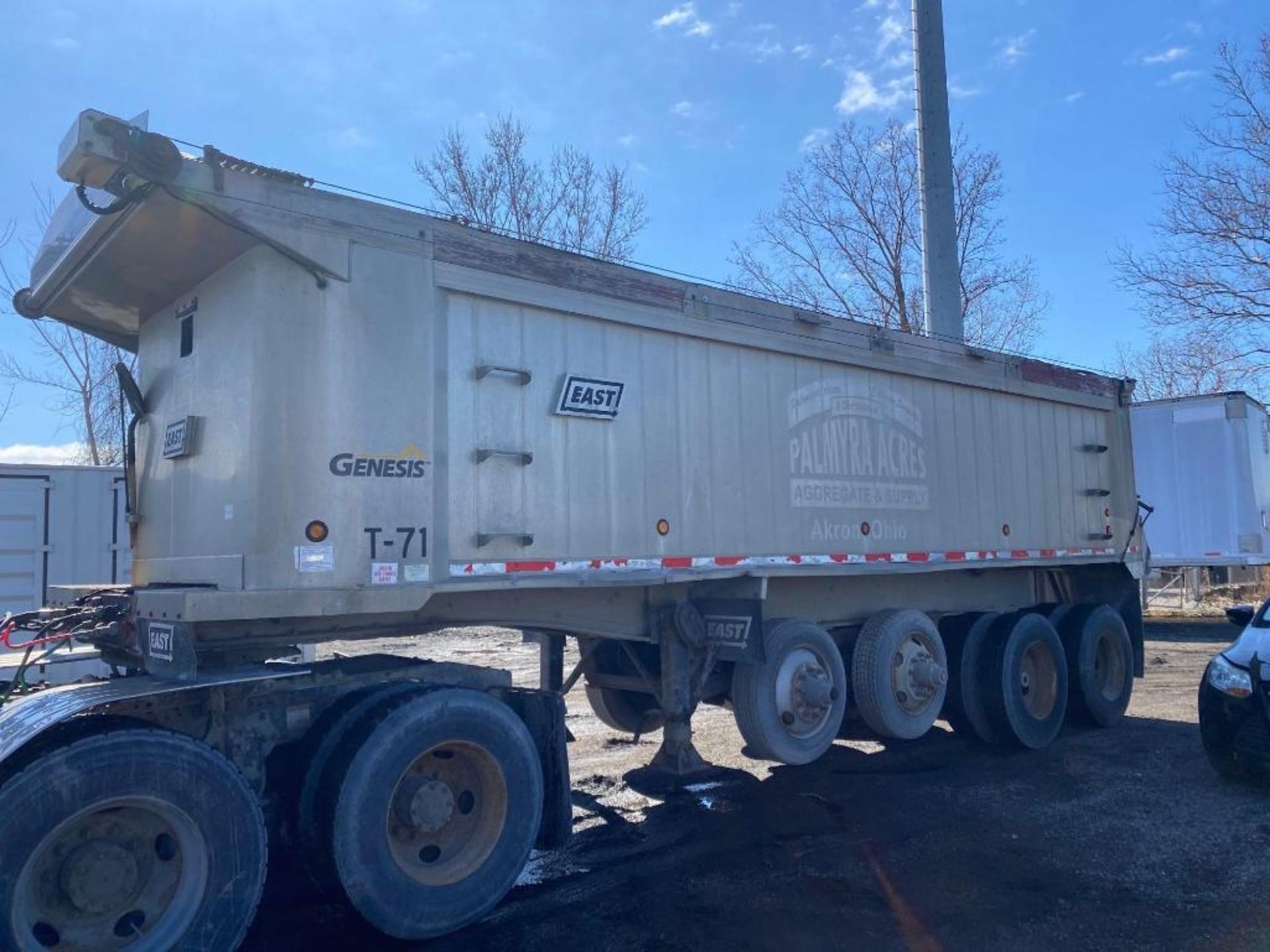 2006 East Manufacturing Co Quad Axle Aluminum Dump Trailer