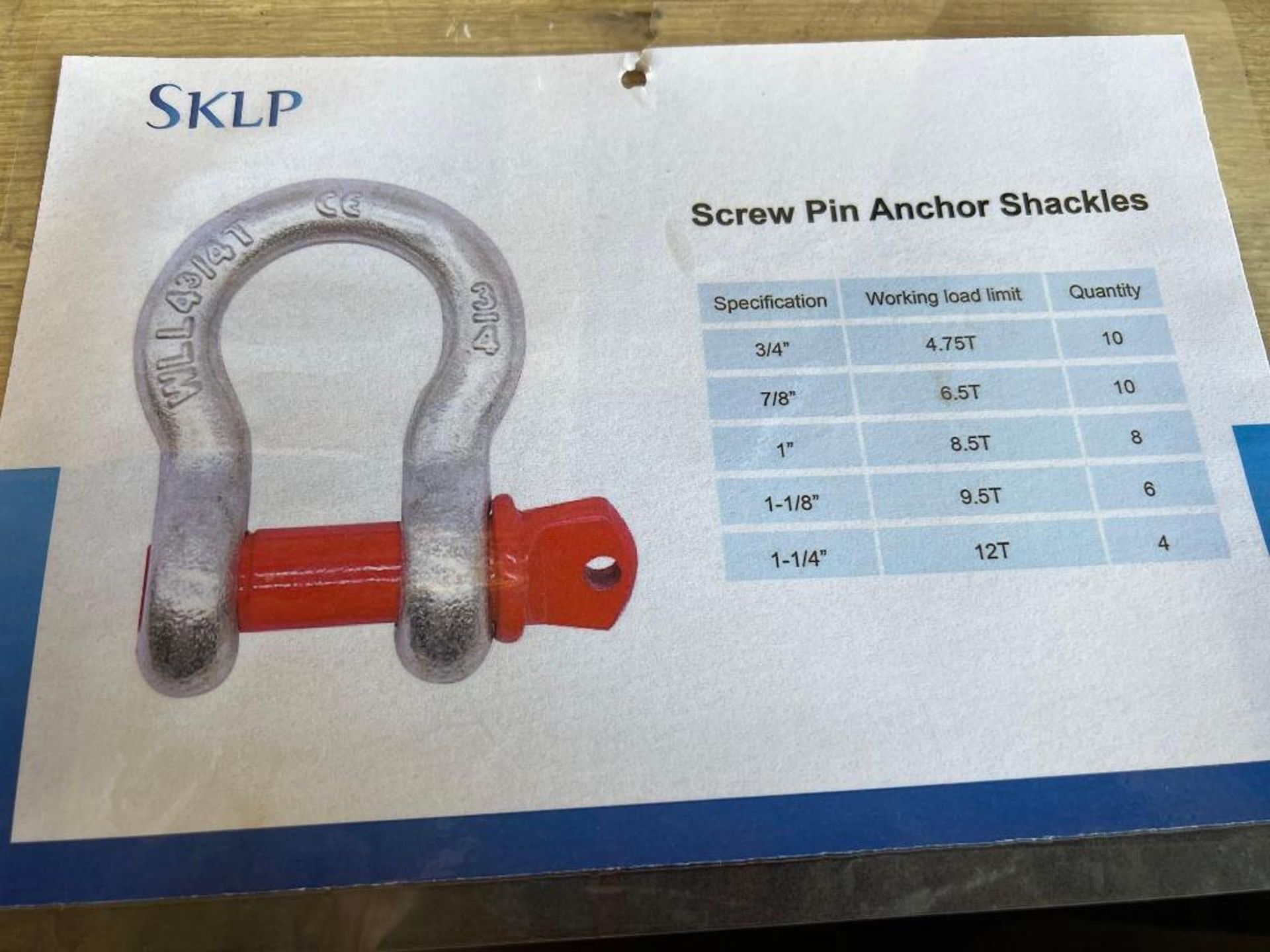 Screw Pin Anchor Shackles - Image 2 of 2