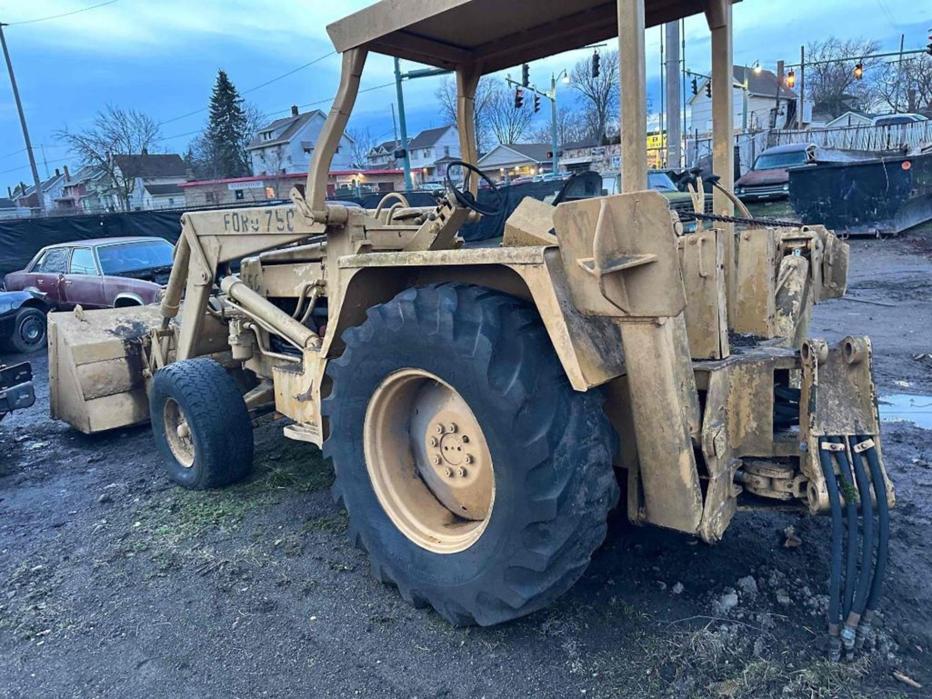 Ford 750 Backhoe (Parts Machine) (located off-site, please read description) - Image 3 of 5