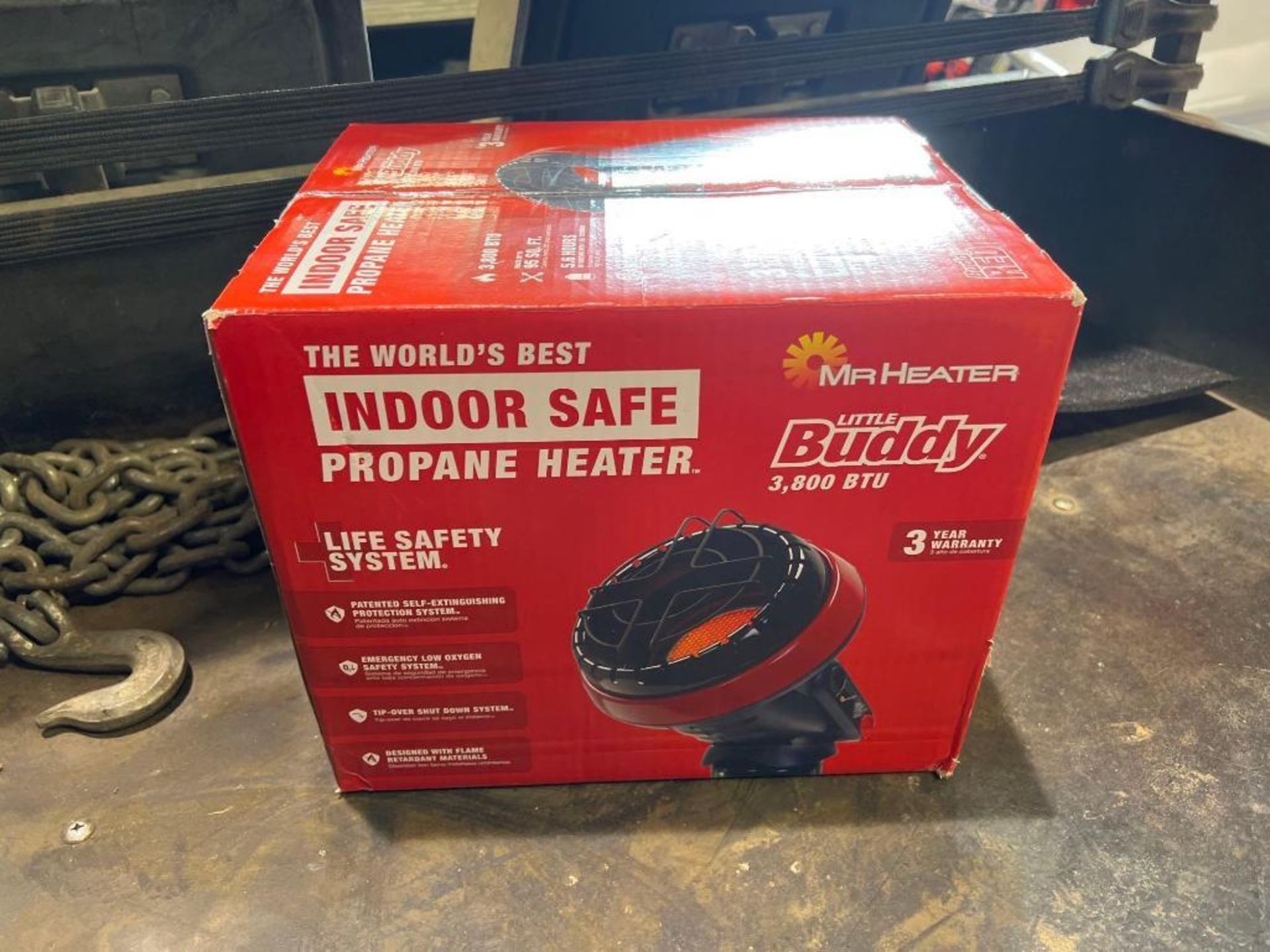 Buddy Red Indoor Safe Propane Heater - Image 2 of 2