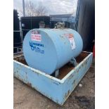 Steel Fuel Tank w/ Fill Rite 110v Pump